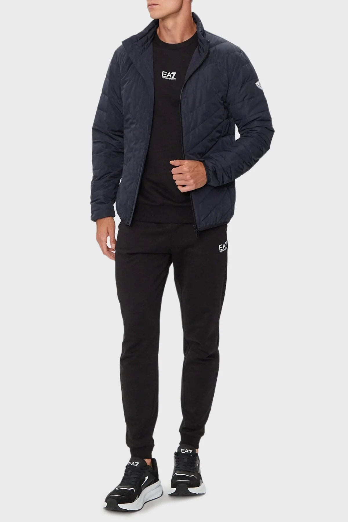 EA7 Regular Fit % 100 Kuş Tüyü Dolgulu Erkek Mont 8NPB13 PNE1Z 1562 LACİVERT - 3