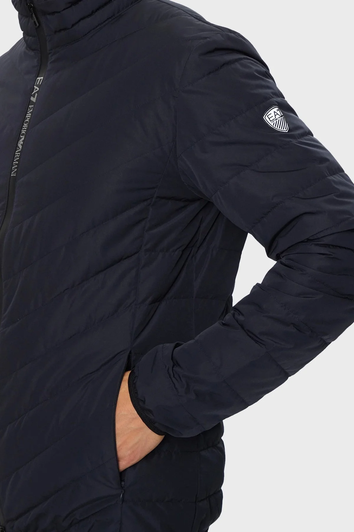 EA7 Regular Fit % 100 Kuş Tüyü Dolgulu Erkek Mont 8NPB13 PNE1Z 1562 LACİVERT - 6