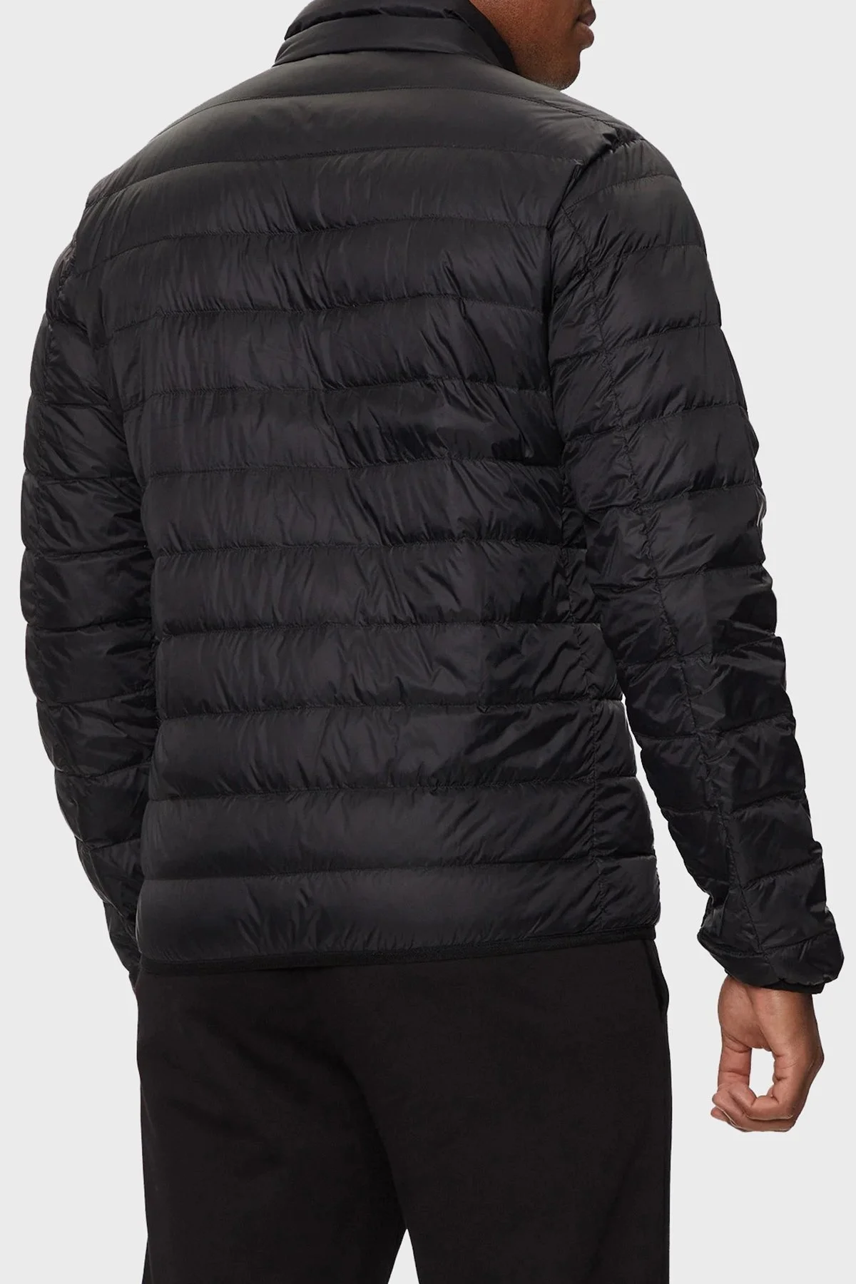 EA7 Regular Fit % 100 Kuş Tüyü Dolgulu Şişme Erkek Mont 8NPB23 PNGPZ 0208 SİYAH - 2