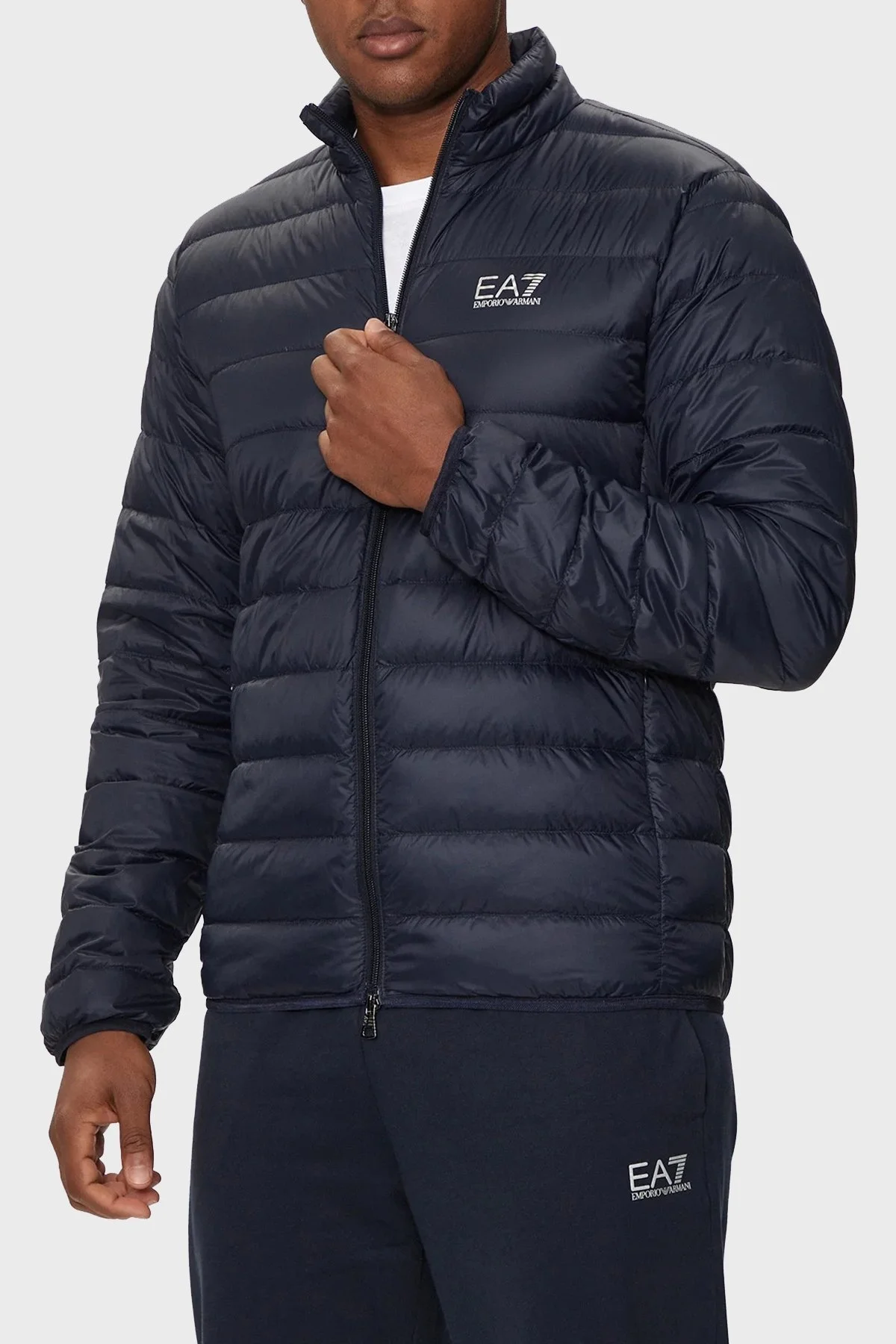 EA7 Regular Fit % 100 Kuş Tüyü Dolgulu Şişme Erkek Mont 8NPB23 PNGPZ 1562 LACİVERT - 1