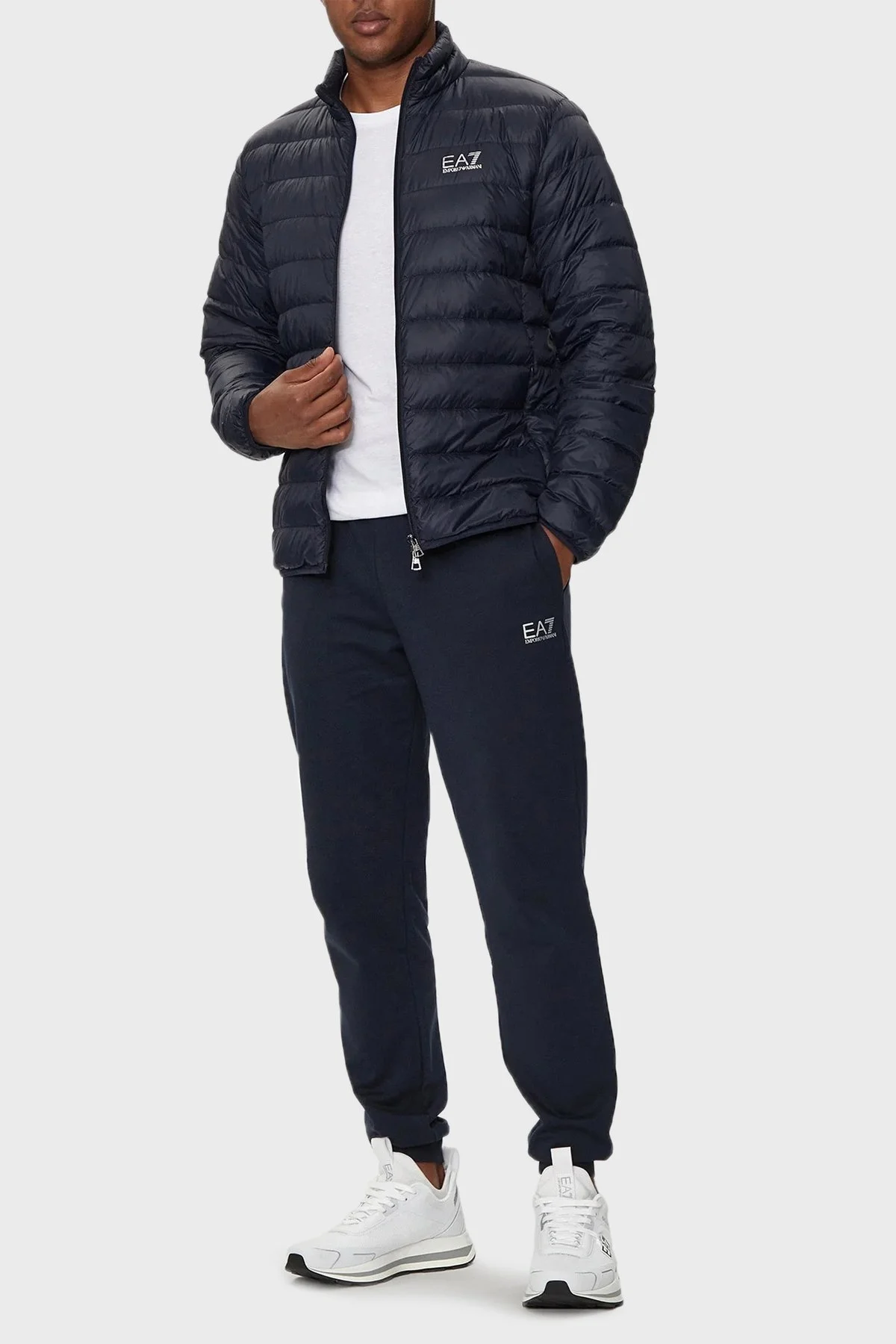 EA7 Regular Fit % 100 Kuş Tüyü Dolgulu Şişme Erkek Mont 8NPB23 PNGPZ 1562 LACİVERT - 2