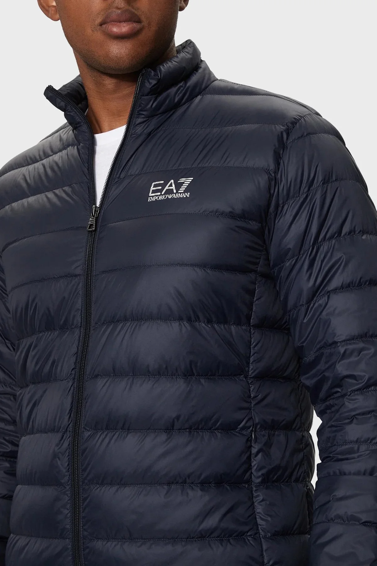 EA7 Regular Fit % 100 Kuş Tüyü Dolgulu Şişme Erkek Mont 8NPB23 PNGPZ 1562 LACİVERT - 5