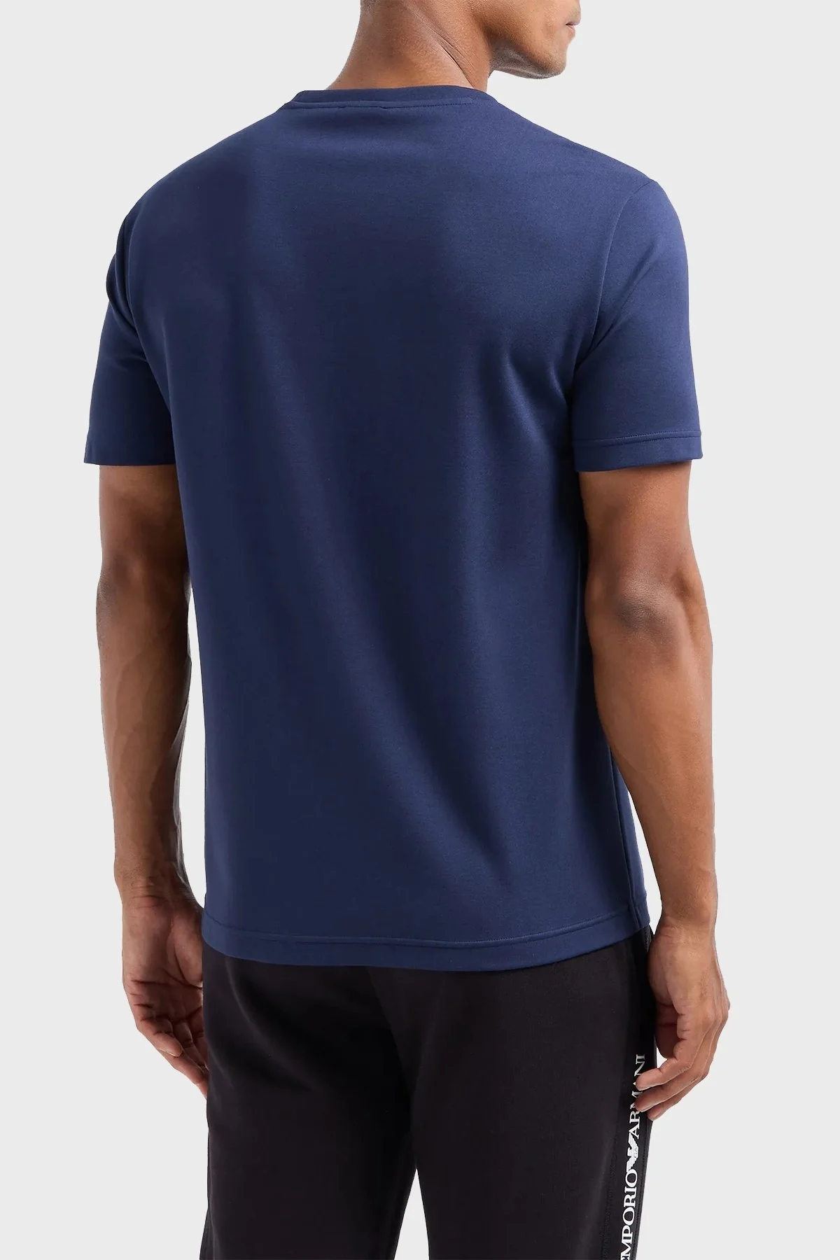 EA7 Regular Fit Bisiklet Yaka Erkek T Shirt 6DPT10 PJTMZ 1576 LACİVERT - 3