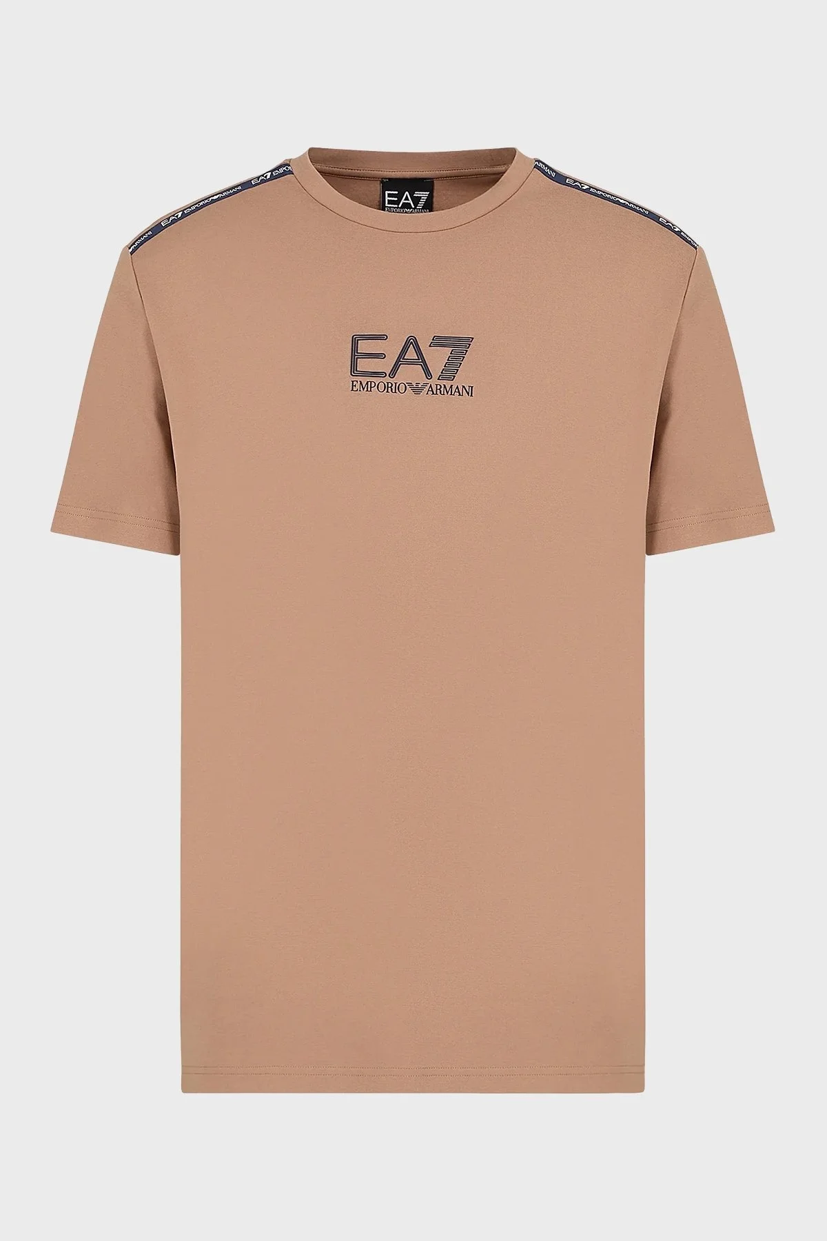 EA7 Regular Fit Bisiklet Yaka Erkek T Shirt 6DPT10 PJTMZ 1745 TOPRAK - 5