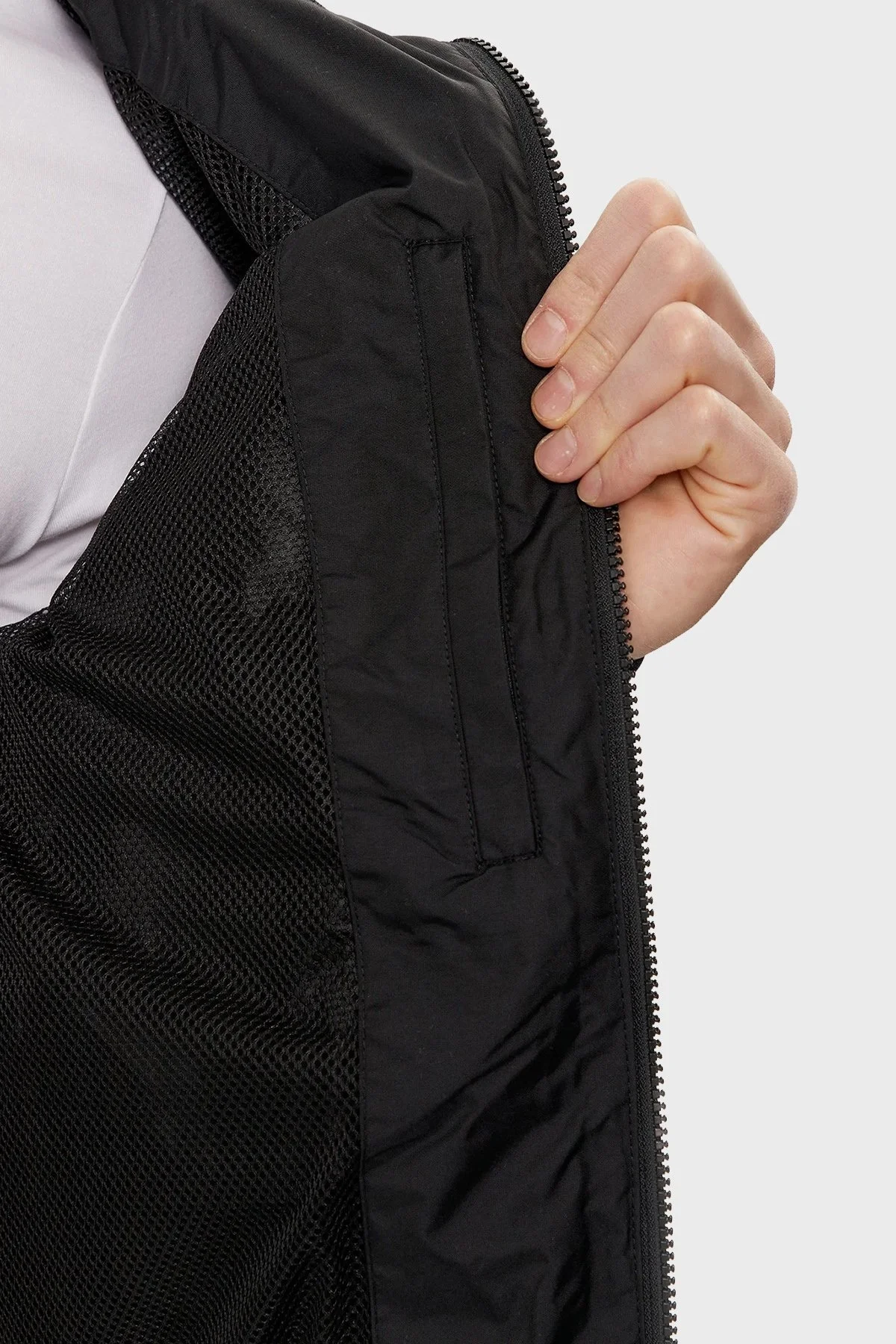 EA7 Regular Fit Bomber Erkek Mont 3DPB07 PN27Z 1200 SİYAH - 4