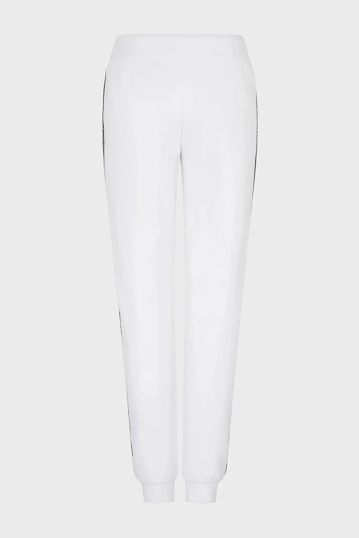 EA7 Regular Fit Cepli Jogger Spor Bayan Pantolon 3RTP73 TJLQZ 1100 BEYAZ - 5