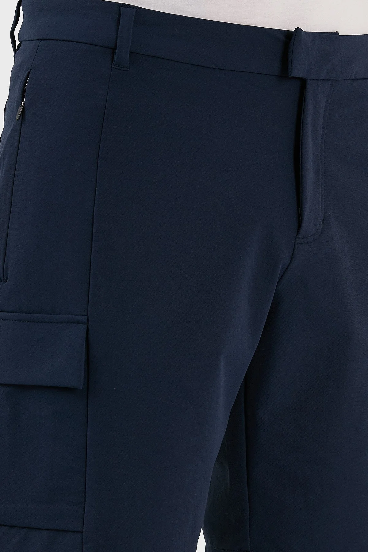 EA7 Regular Fit Cepli Kargo Erkek Bermuda 3RPS01 PNBWZ 1554 LACİVERT - 5