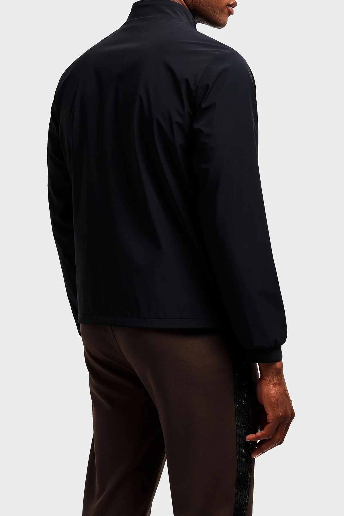 EA7 Regular Fit Dik Yaka Logolu Erkek Ceket 7M000312 AF13562 UC001 SİYAH - 3