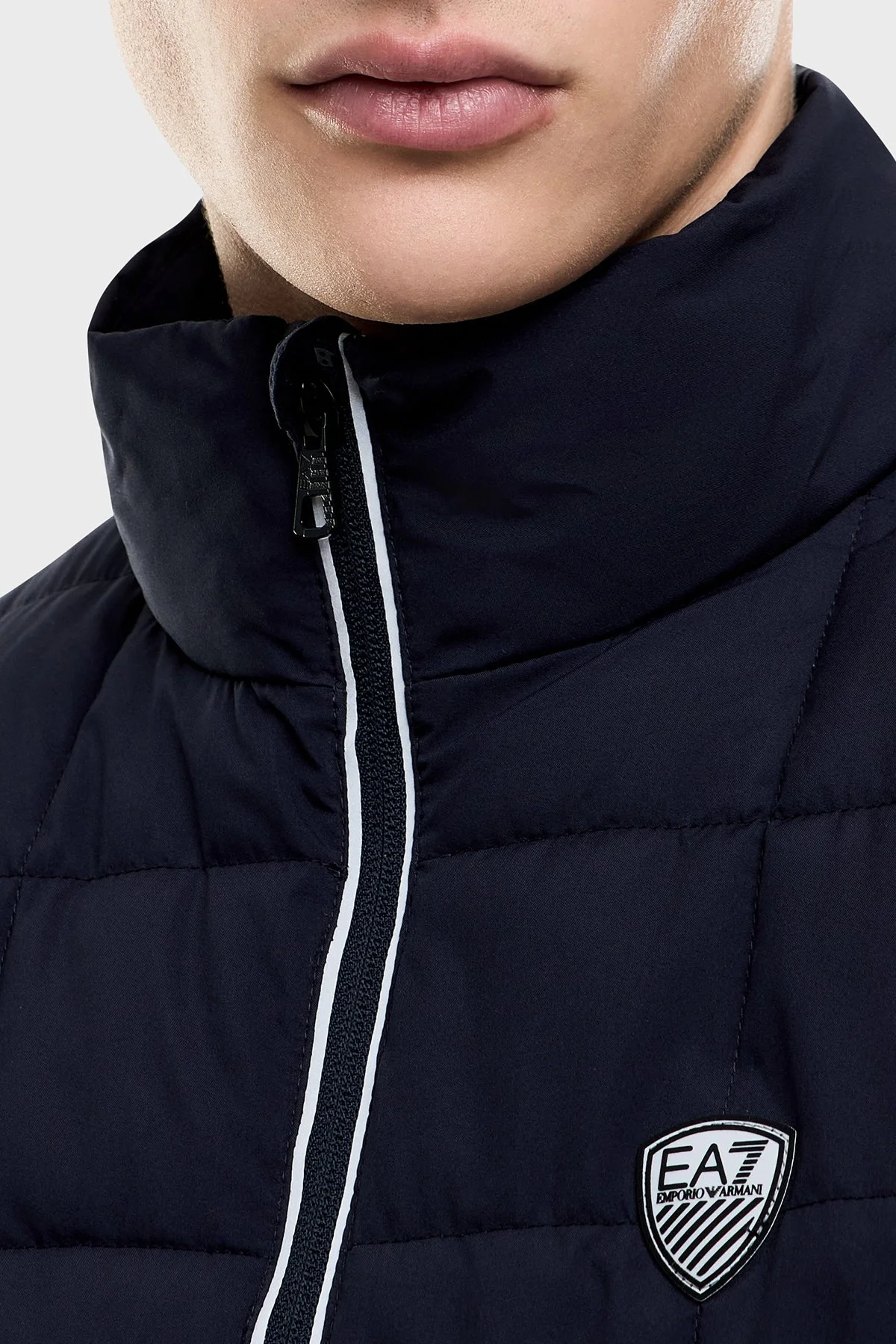 EA7 Regular Fit Dolgulu Şişme Erkek Mont 7M001513 AF21509 UB102 Lacivert - 3