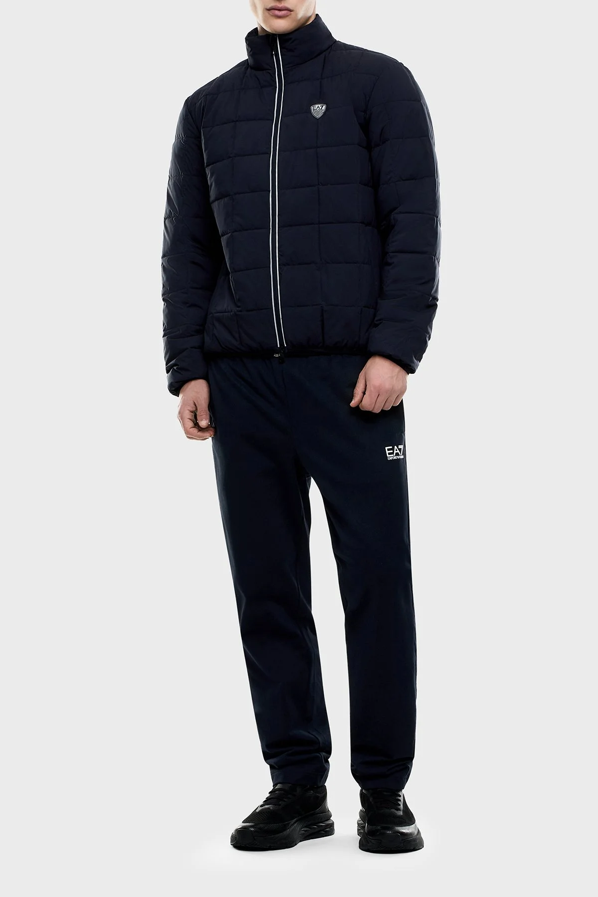 EA7 Regular Fit Dolgulu Şişme Erkek Mont 7M001513 AF21509 UB102 Lacivert - 5