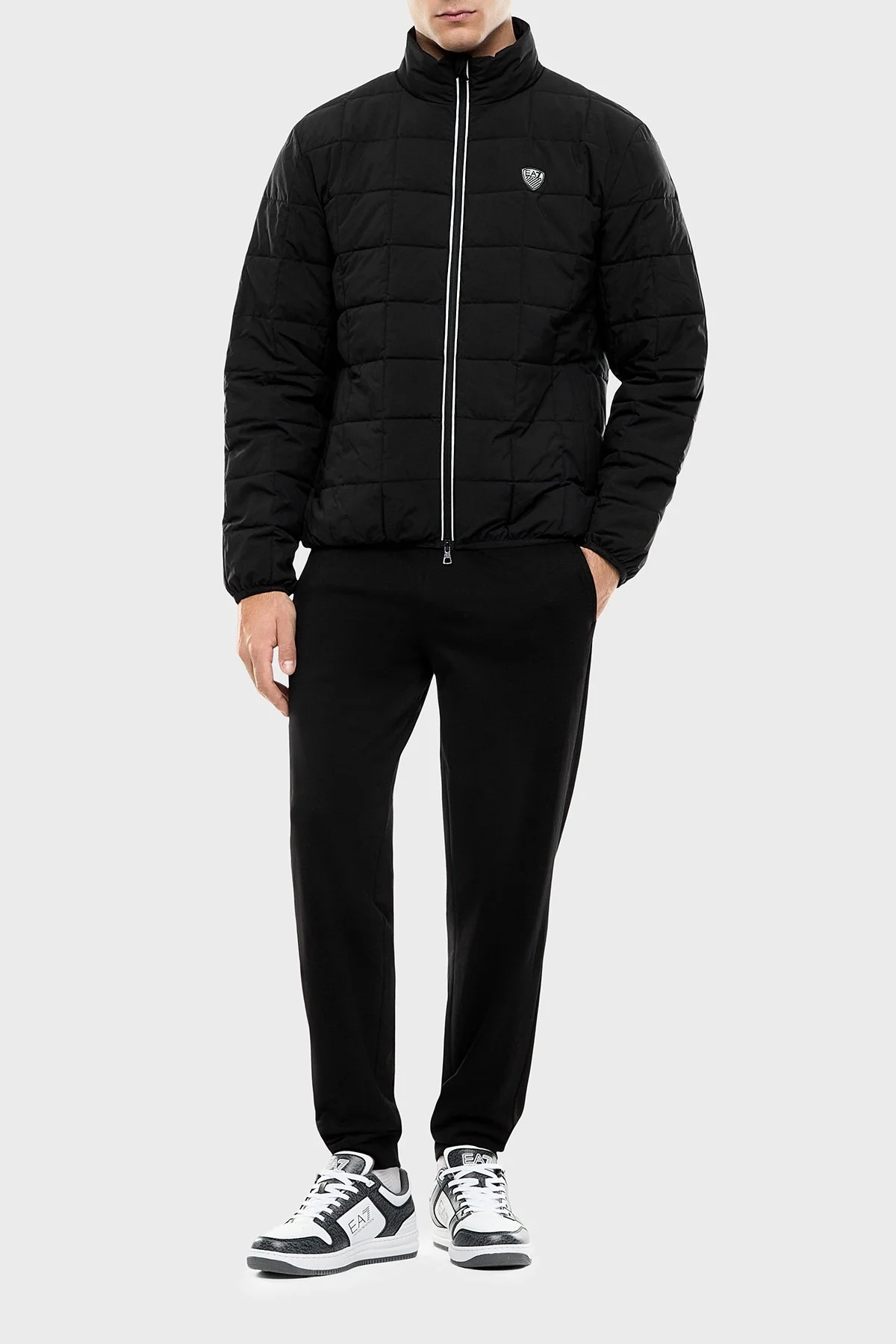 EA7 Regular Fit Dolgulu Şişme Erkek Mont 7M001513 AF21509 UC001 Siyah - 2