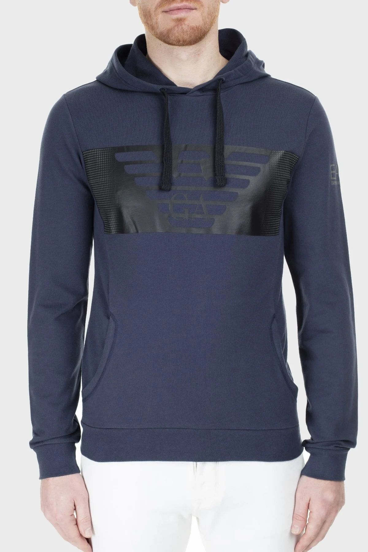 EA7 Regular Fit Erkek Sweat S 6GPM56 PJ05Z 1554 LACİVERT - 1