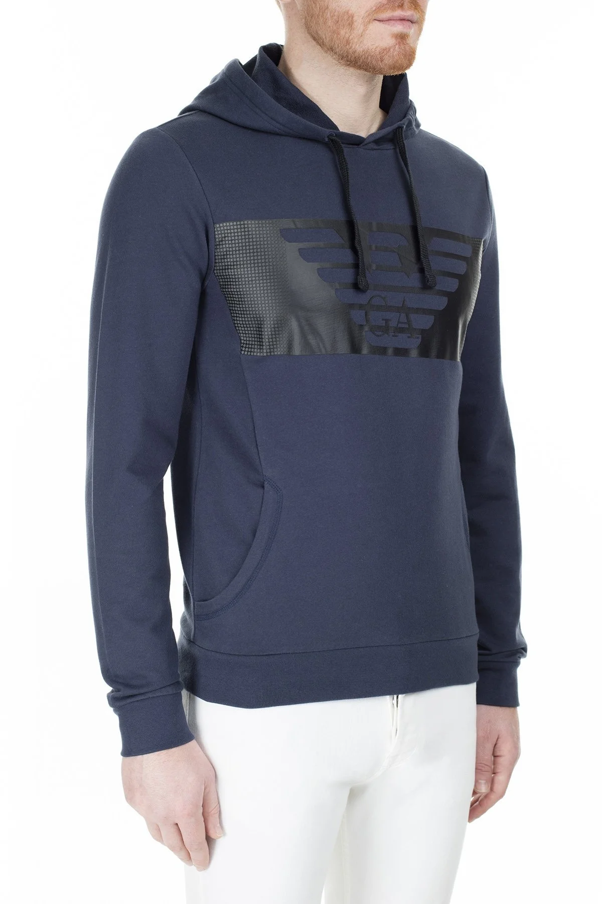 EA7 Regular Fit Erkek Sweat S 6GPM56 PJ05Z 1554 LACİVERT - 4