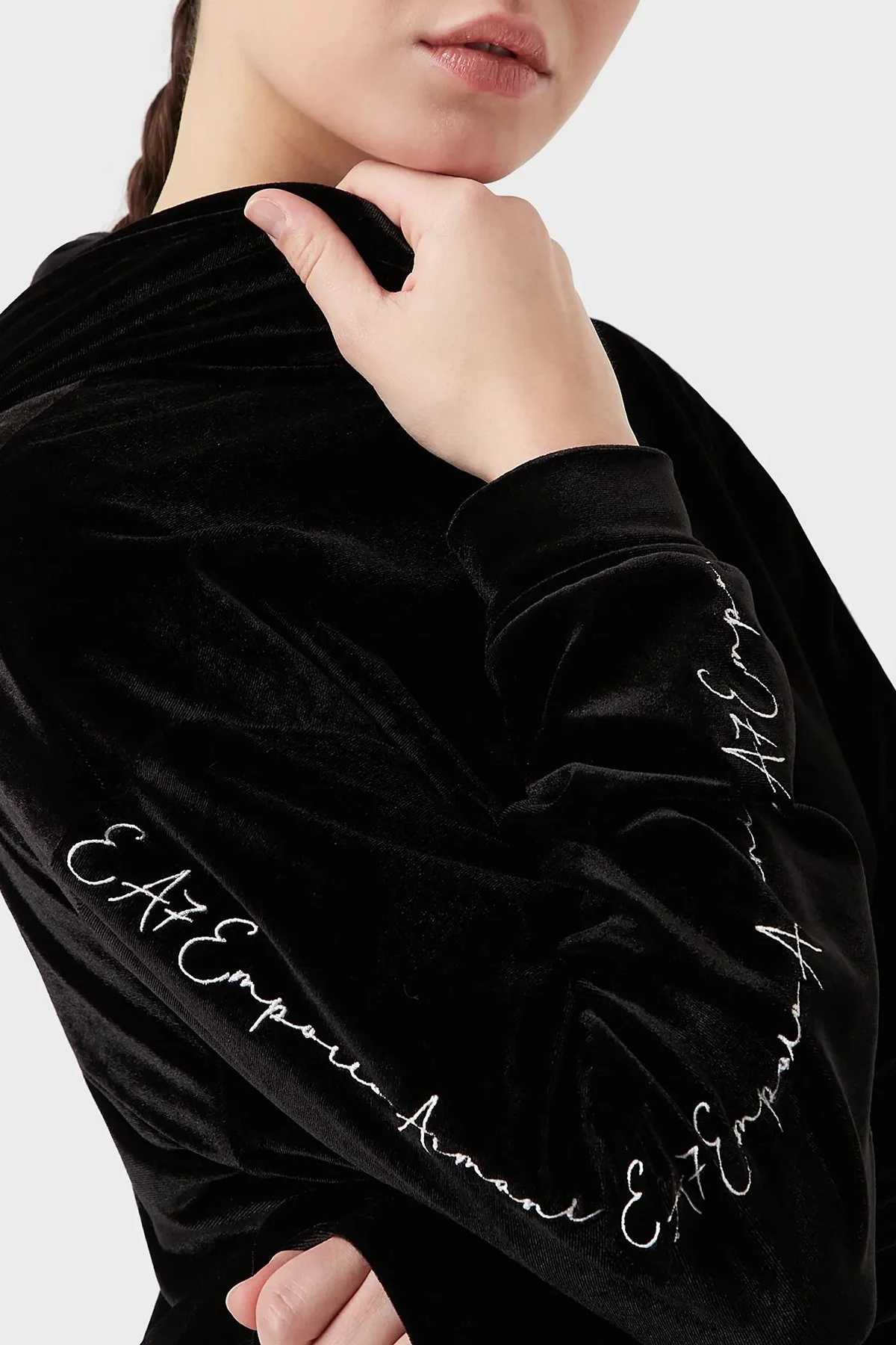 EA7 Bayan Sweat 6LTM31 TJDWZ 1200 SİYAH - 6