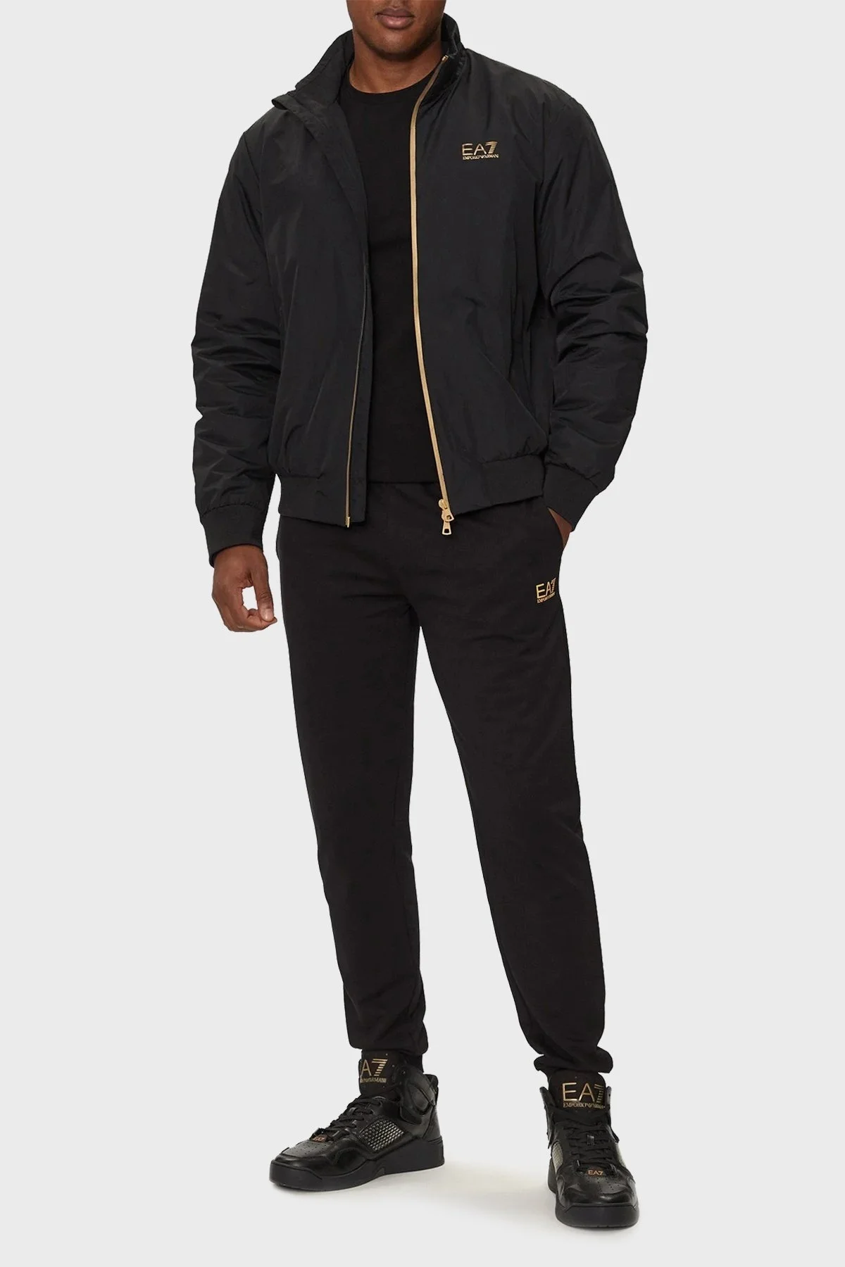 EA7 Regular Fit Hafif Dolgulu Erkek Mont 8NPB20 PNFZZ 0208 SİYAH - 2