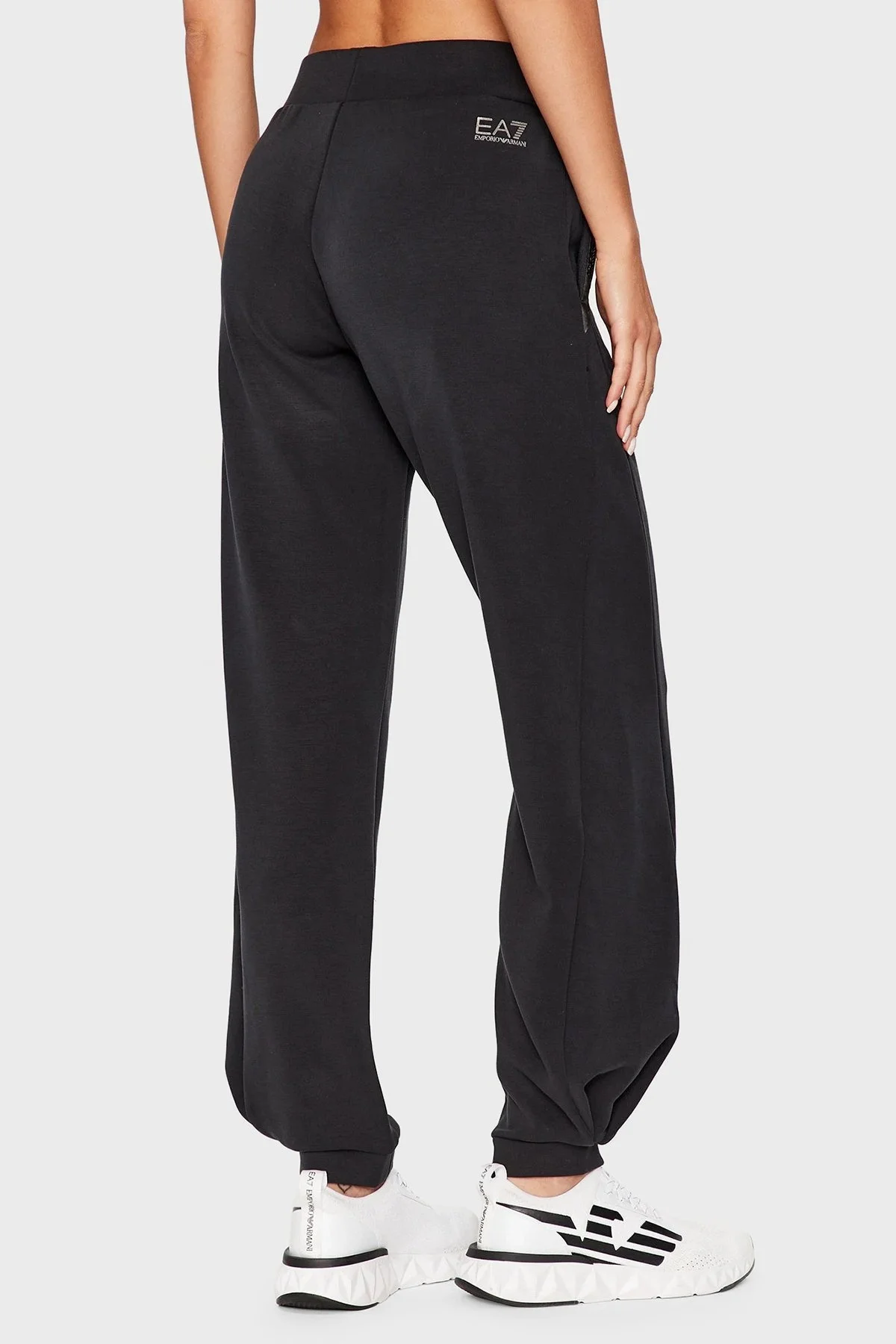 EA7 Regular Fit Jogger Spor Bayan Pantolon 6RTP60 TJDCZ 1200 SİYAH - 2