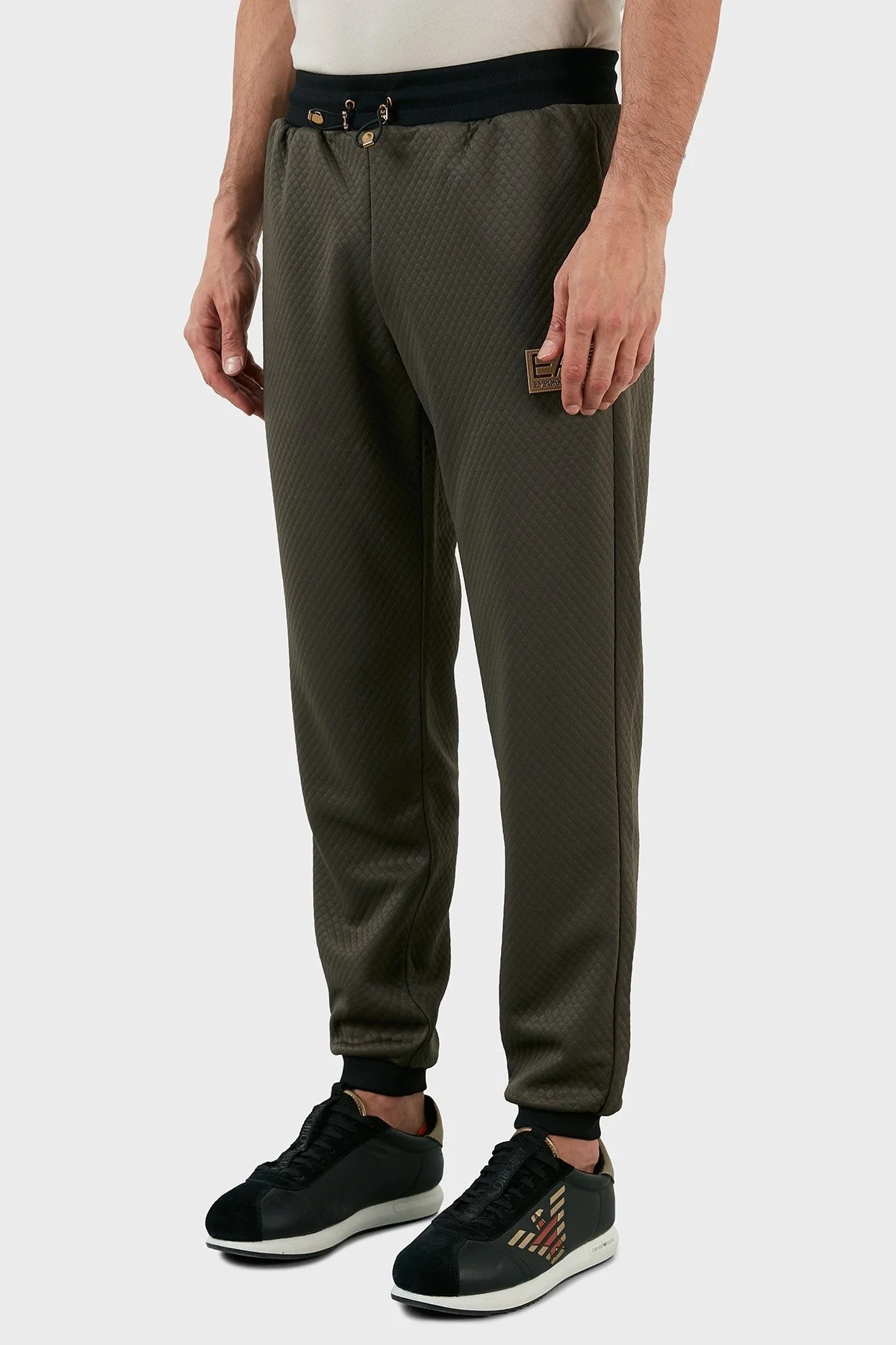 EA7 Regular Fit Jogger Spor Erkek Pantolon 6LPP71 PJHXZ 1866 HAKİ - 3