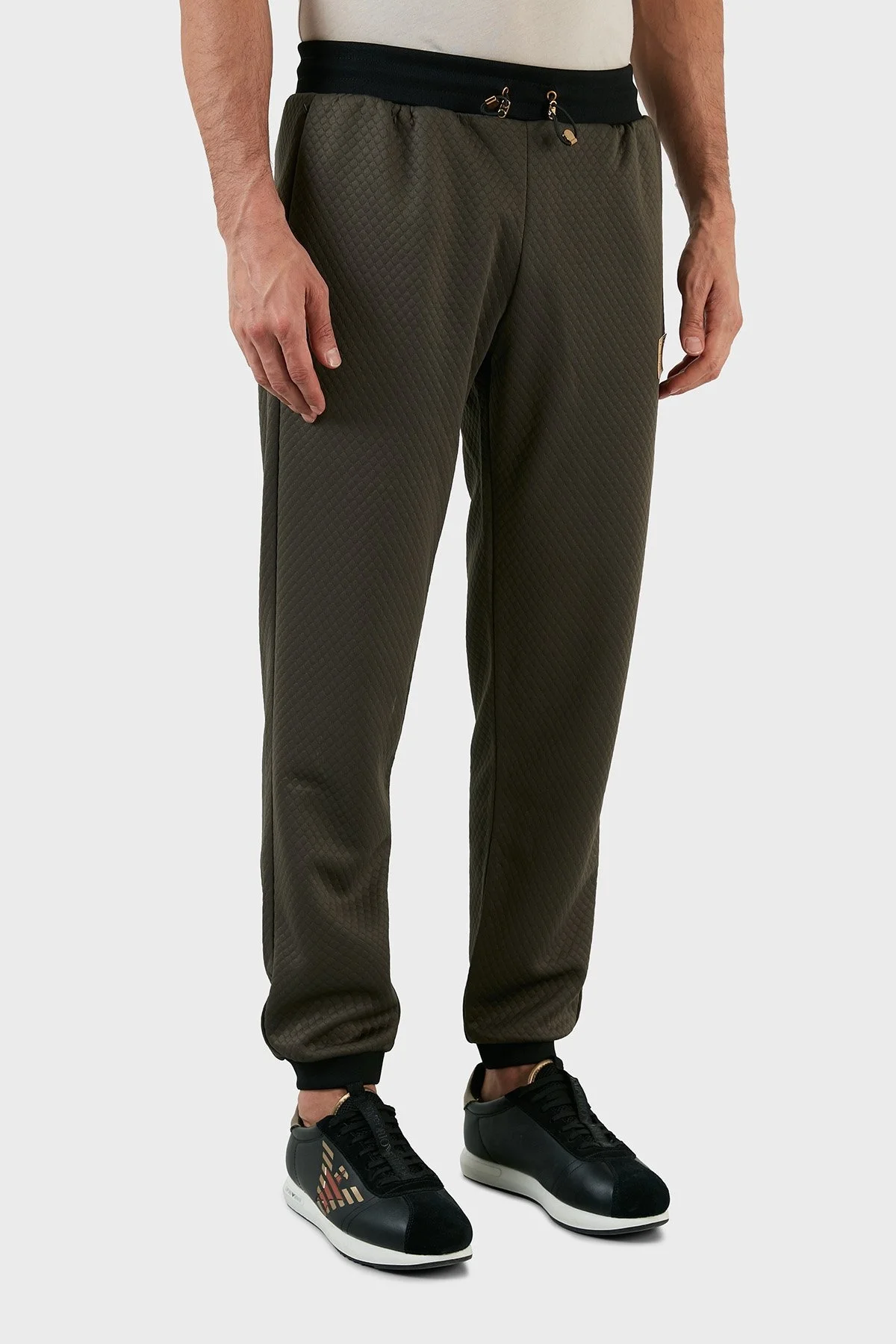 EA7 Regular Fit Jogger Spor Erkek Pantolon 6LPP71 PJHXZ 1866 HAKİ - 4