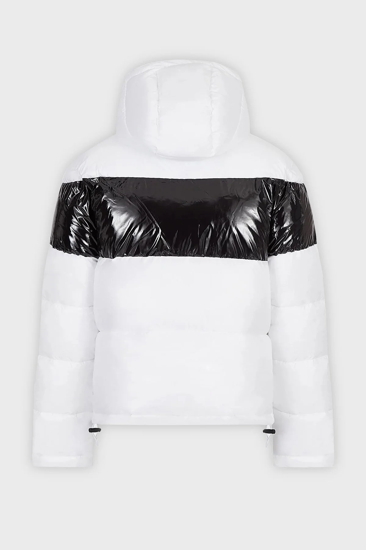 EA7 Regular Fit Kapüşonlu Şişme Erkek Mont 6LPB10 PN5ZZ 0101 BEYAZ - 4