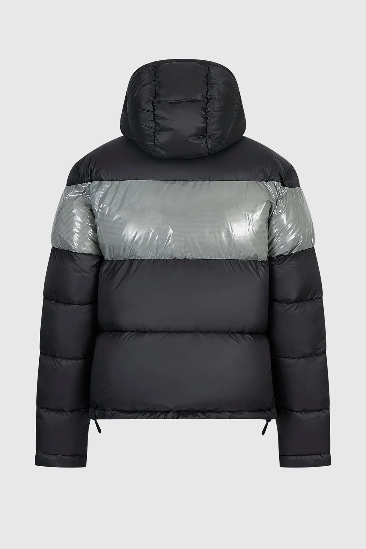 EA7 Regular Fit Kapüşonlu Şişme Erkek Mont 6LPB10 PN5ZZ 1200 SİYAH - 3