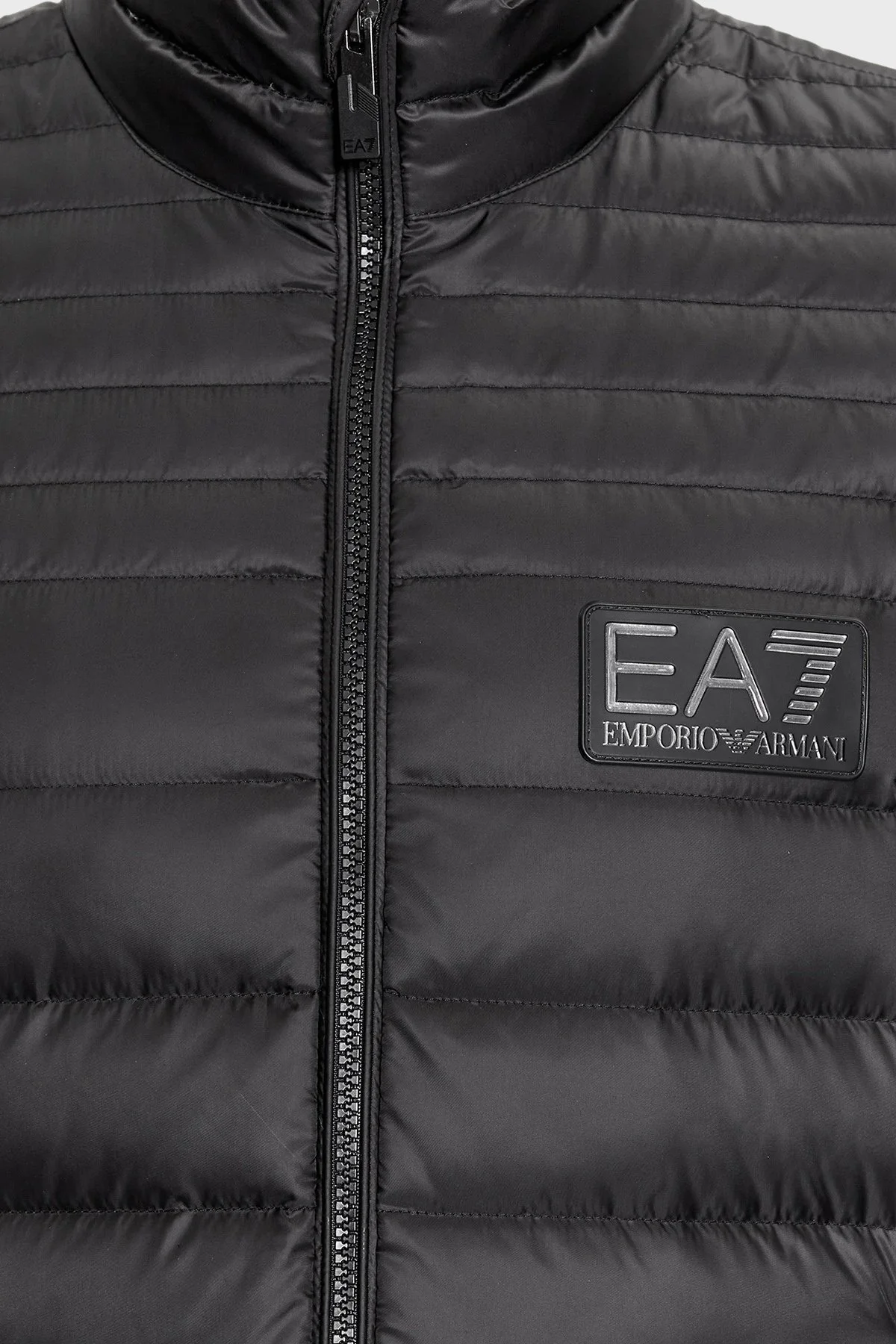 EA7 Regular Fit Kaz Tüyü Dolgulu Dik Yaka Erkek Mont 6RPB14 PN5ZZ 1200 SİYAH - 5