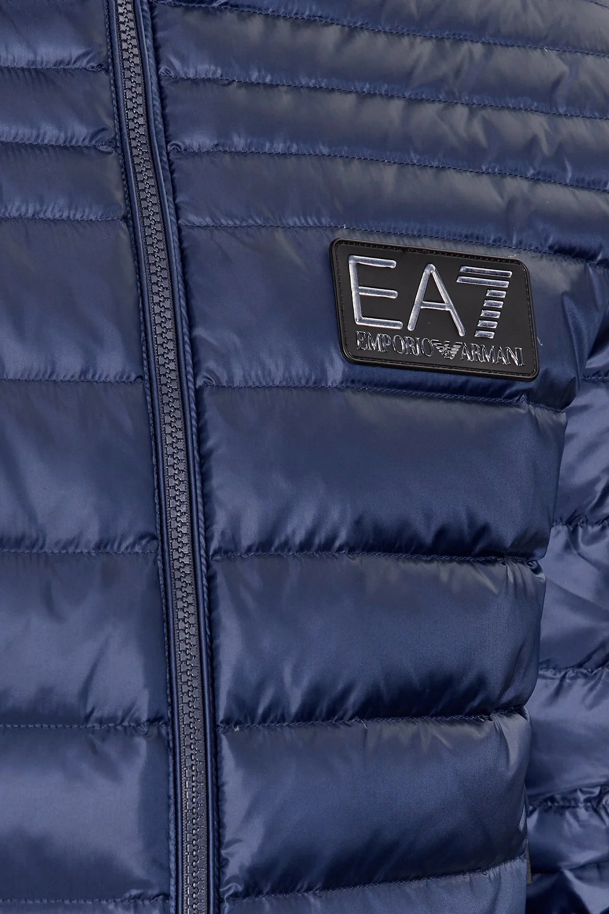 EA7 Regular Fit Kaz Tüyü Dolgulu Dik Yaka Erkek Mont 6RPB14 PN5ZZ 1554 LACİVERT - 3