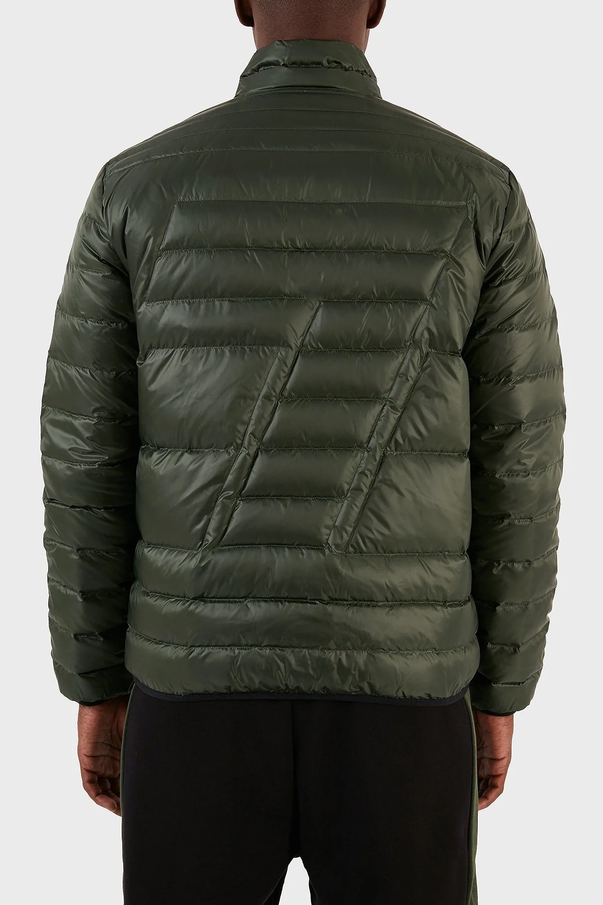 EA7 Regular Fit Kuş Tüyü Dolgulu Dik Yaka Erkek Mont 6RPB14 PN5ZZ 1845 HAKİ - 2