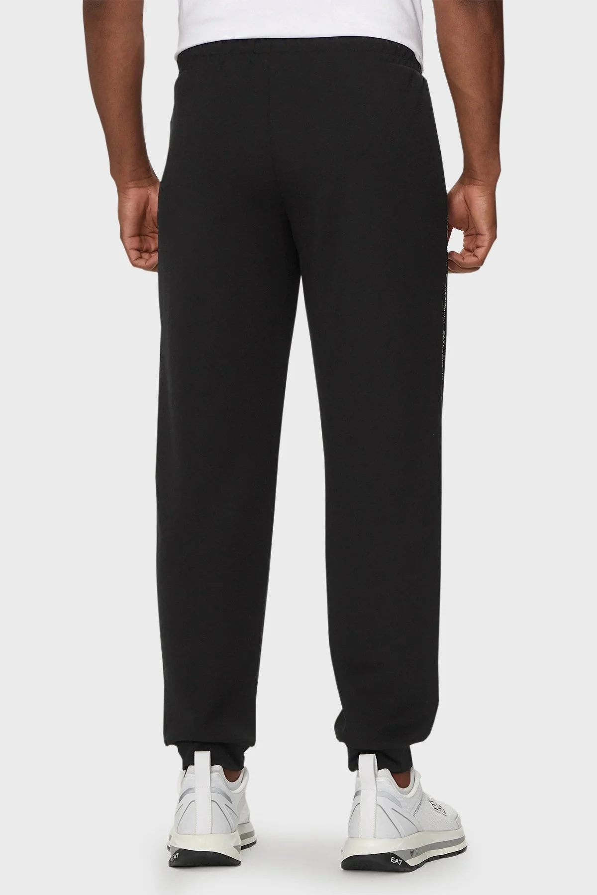 EA7 Regular Fit Logolu Spor Erkek Pantolon 6DPP95 PJZZZ 1200 SİYAH - 8