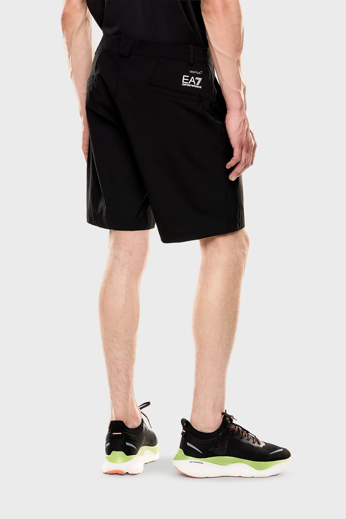 EA7 Regular Fit Normal Bel Erkek Şort 7M000194 AF14589 UC001 SİYAH - 3
