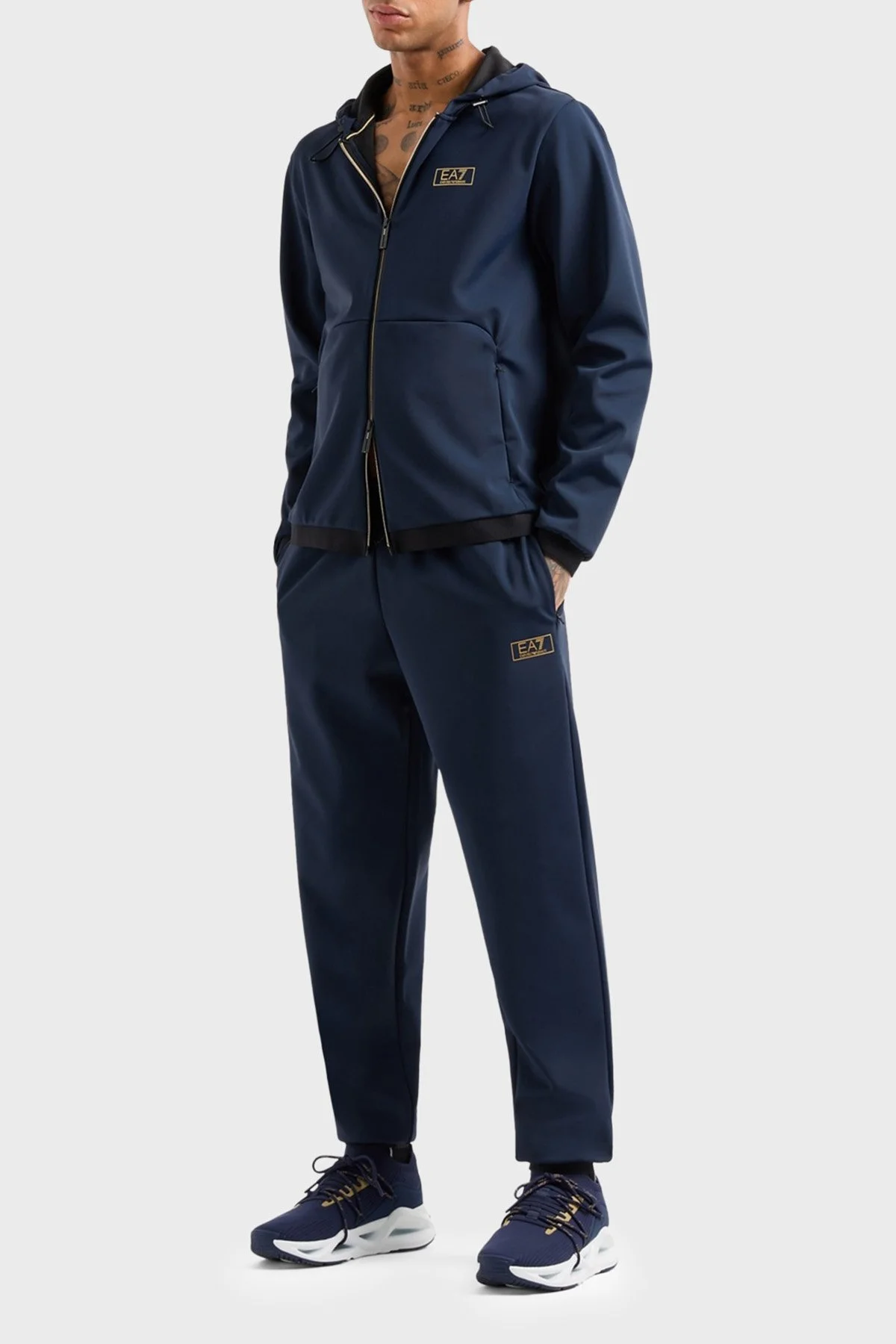 EA7 Regular Fit Normal Bel Jogger Erkek Pantolon 7M000028 AF10343 UB102 LACİVERT - 9