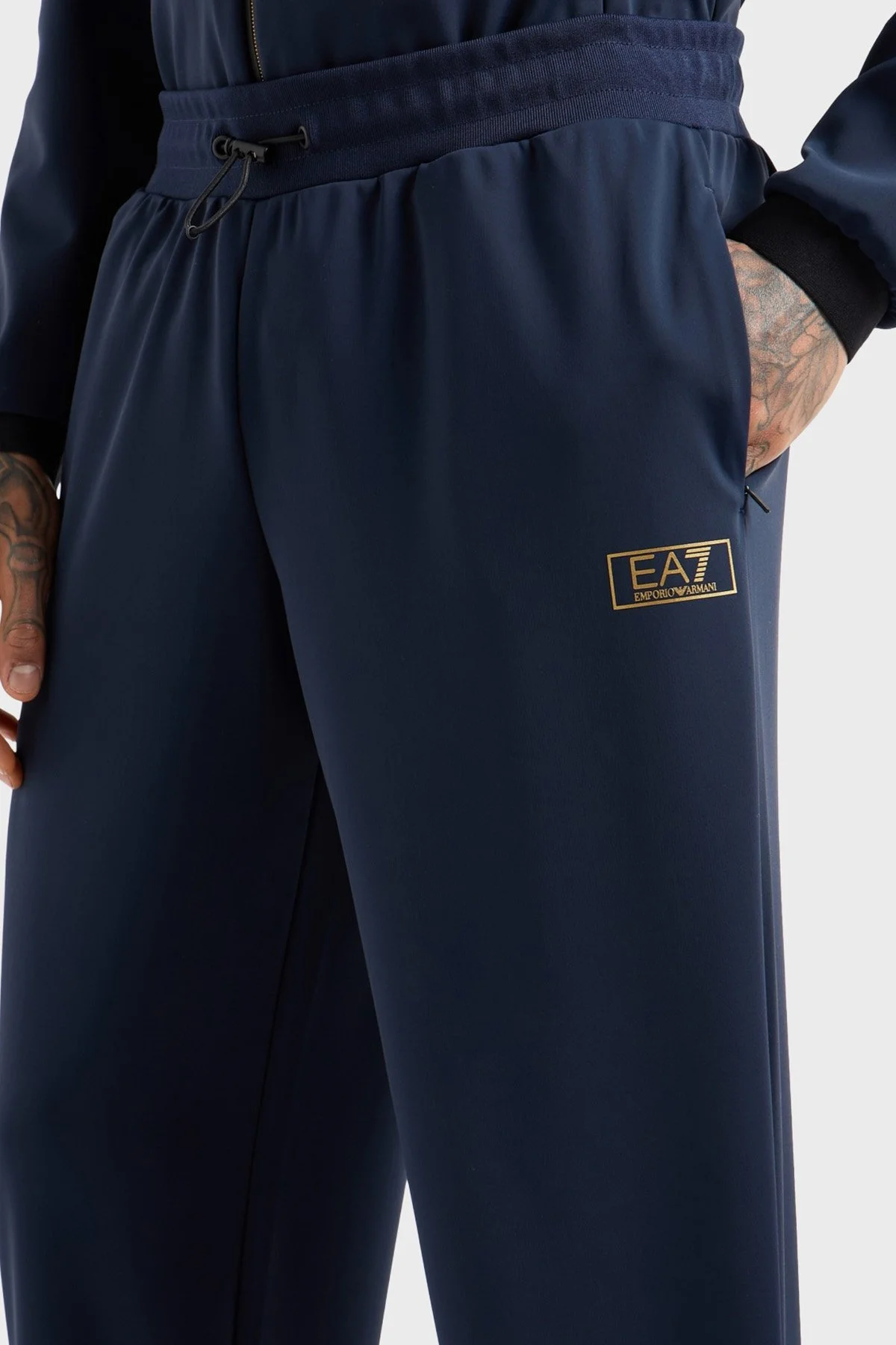 EA7 Regular Fit Normal Bel Jogger Erkek Pantolon 7M000028 AF10343 UB102 LACİVERT - 11