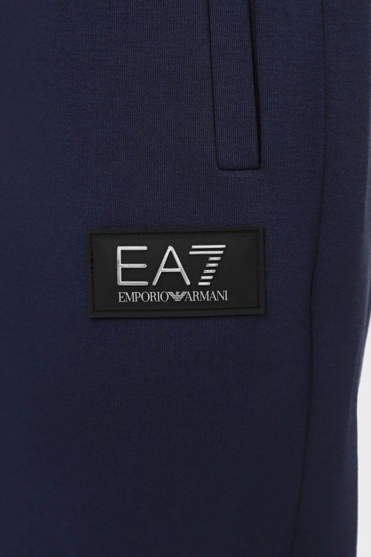 EA7 Regular Fit Pamuklu Jogger Spor Erkek Pantolon 3DPP77 PJUEZ 1554 LACİVERT - 4