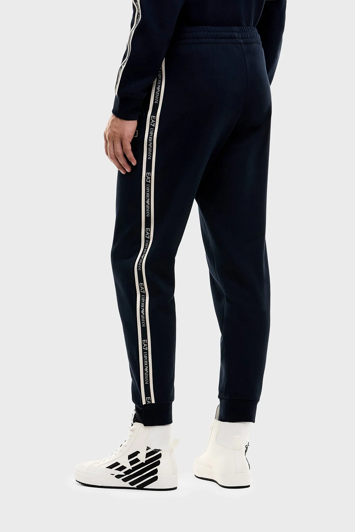 EA7 Regular Fit Pamuklu Jogger Spor Erkek Pantolon 7M002198 AF10377 UB102 Lacivert - 5