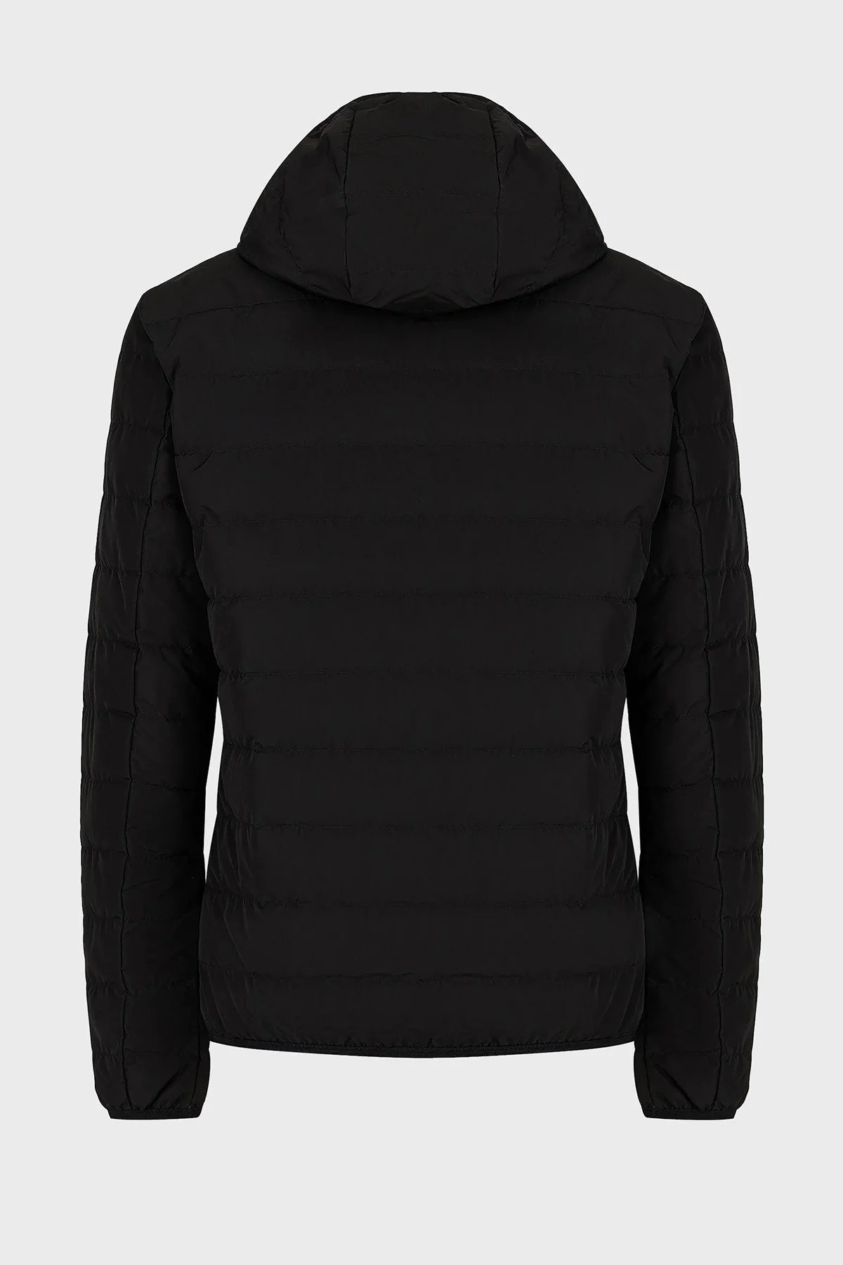 EA7 Regular Fit Yalıtımlı Kapüşonlu Kaz Tüyü Dolgulu Erkek Mont 8NPB14 PNE1Z 1200 SİYAH - 5