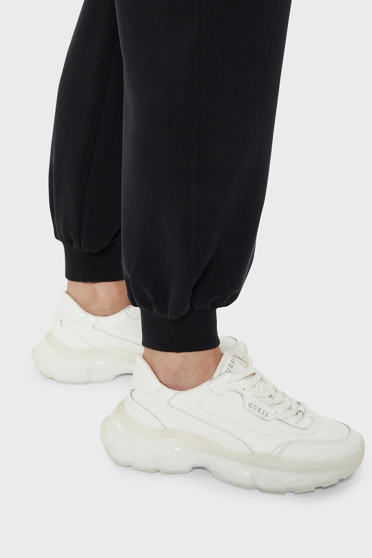 EA7 Relaxed Fit Cepli Jogger Bayan Pantolon 6DTP61 TJZBZ 0210 SİYAH - 5