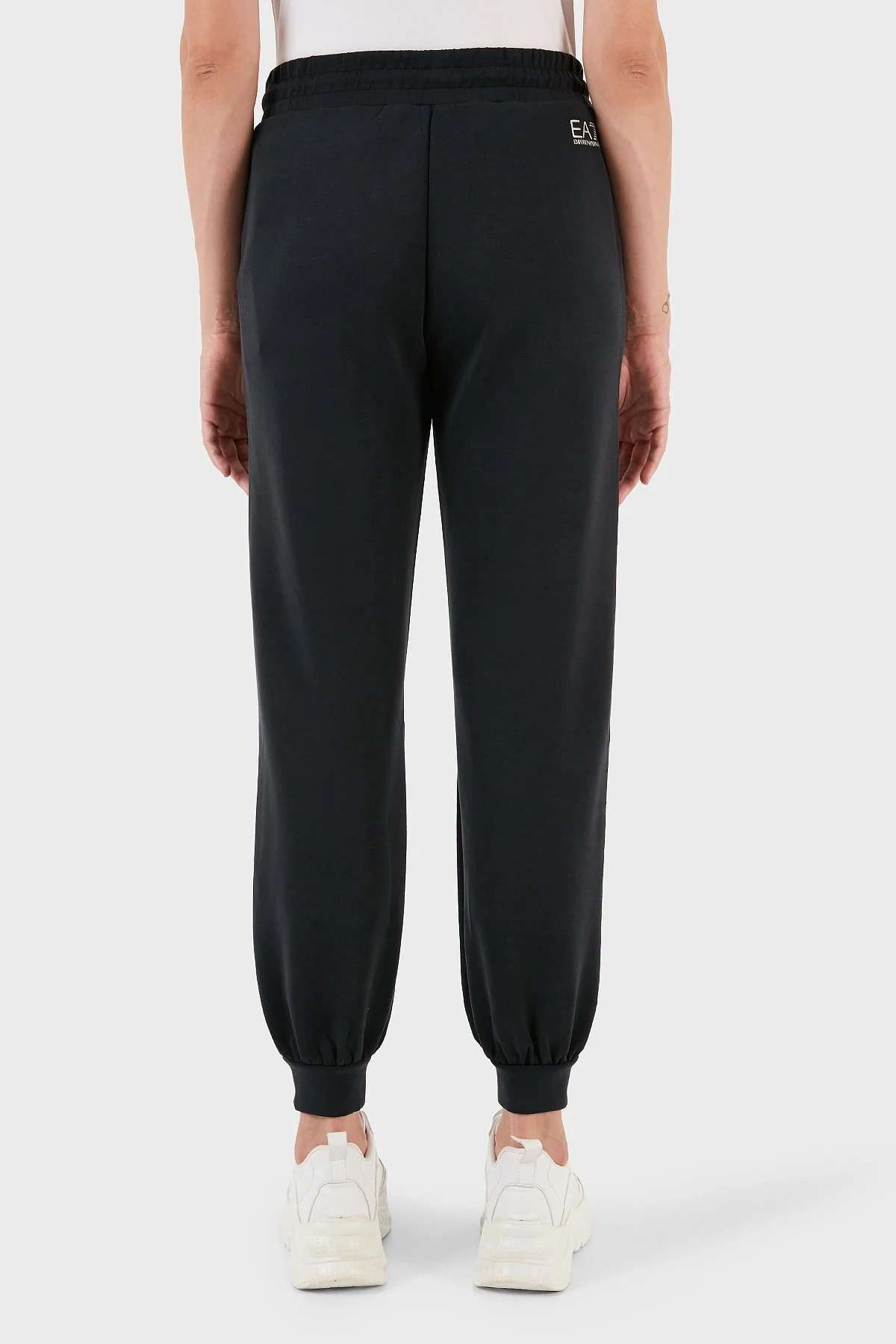 EA7 Relaxed Fit Jogger Spor Bayan Pantolon 6RTP54 TJDCZ 1200 SİYAH - 6