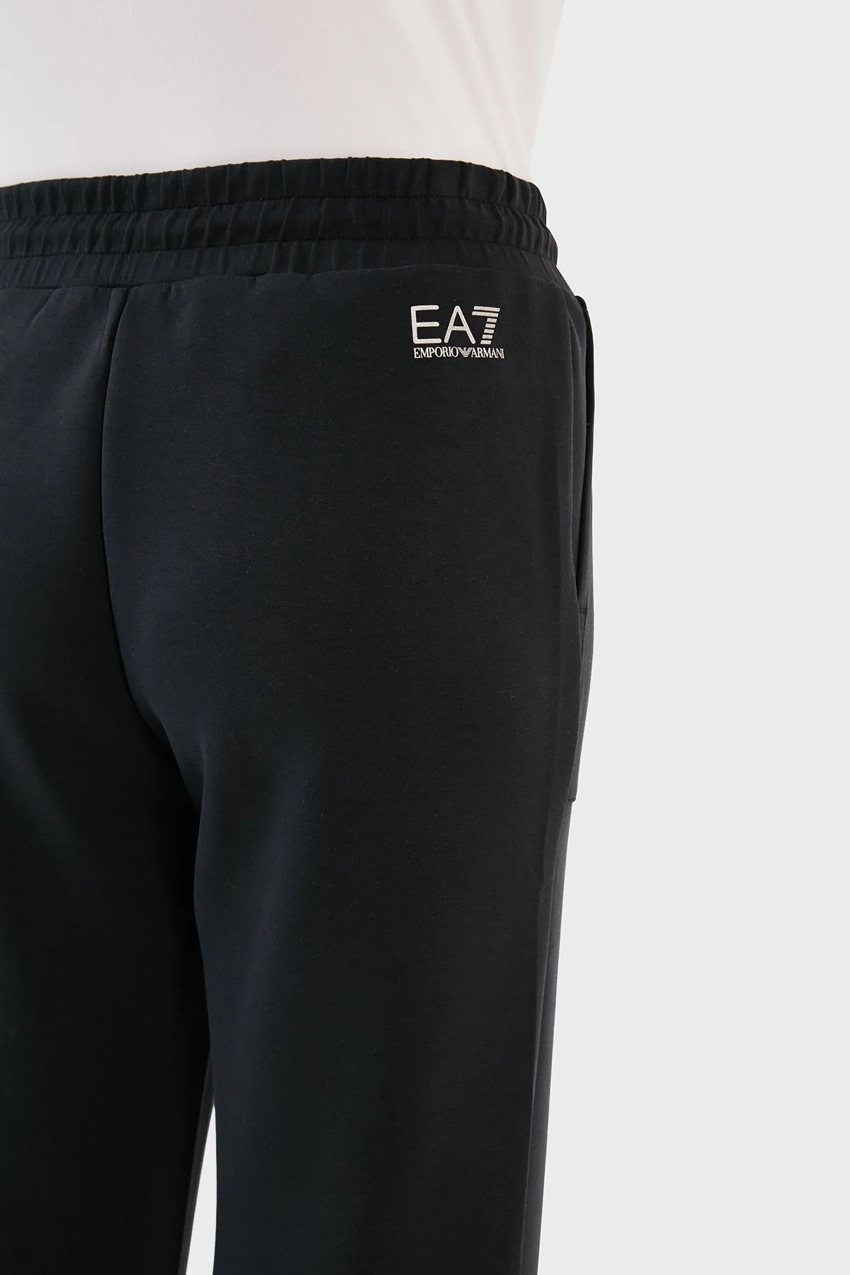 EA7 Relaxed Fit Jogger Spor Bayan Pantolon 6RTP54 TJDCZ 1200 SİYAH - 7