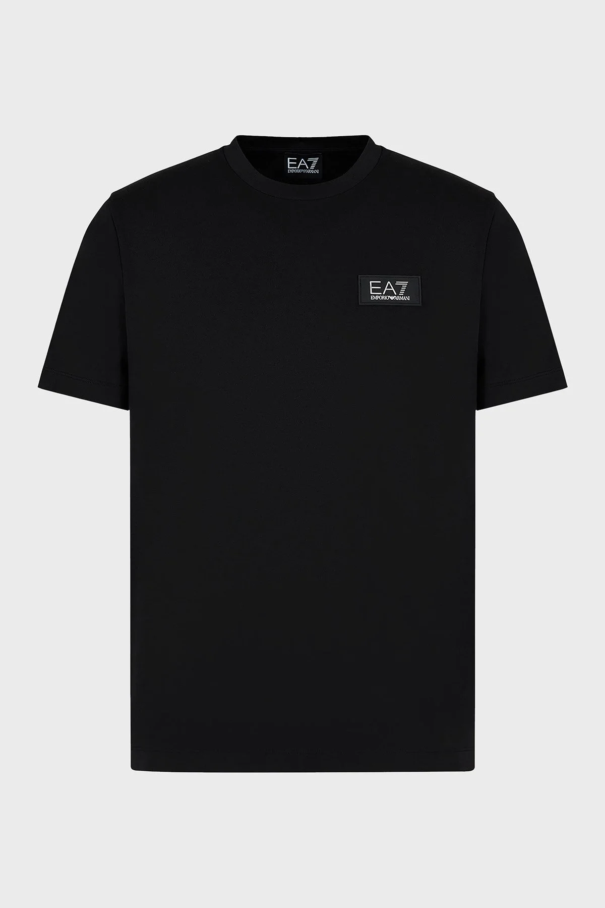 EA7 Slim Fit Bisiklet Yaka Erkek T Shirt 3DPT72 PJUJZ 1200 SİYAH - 5