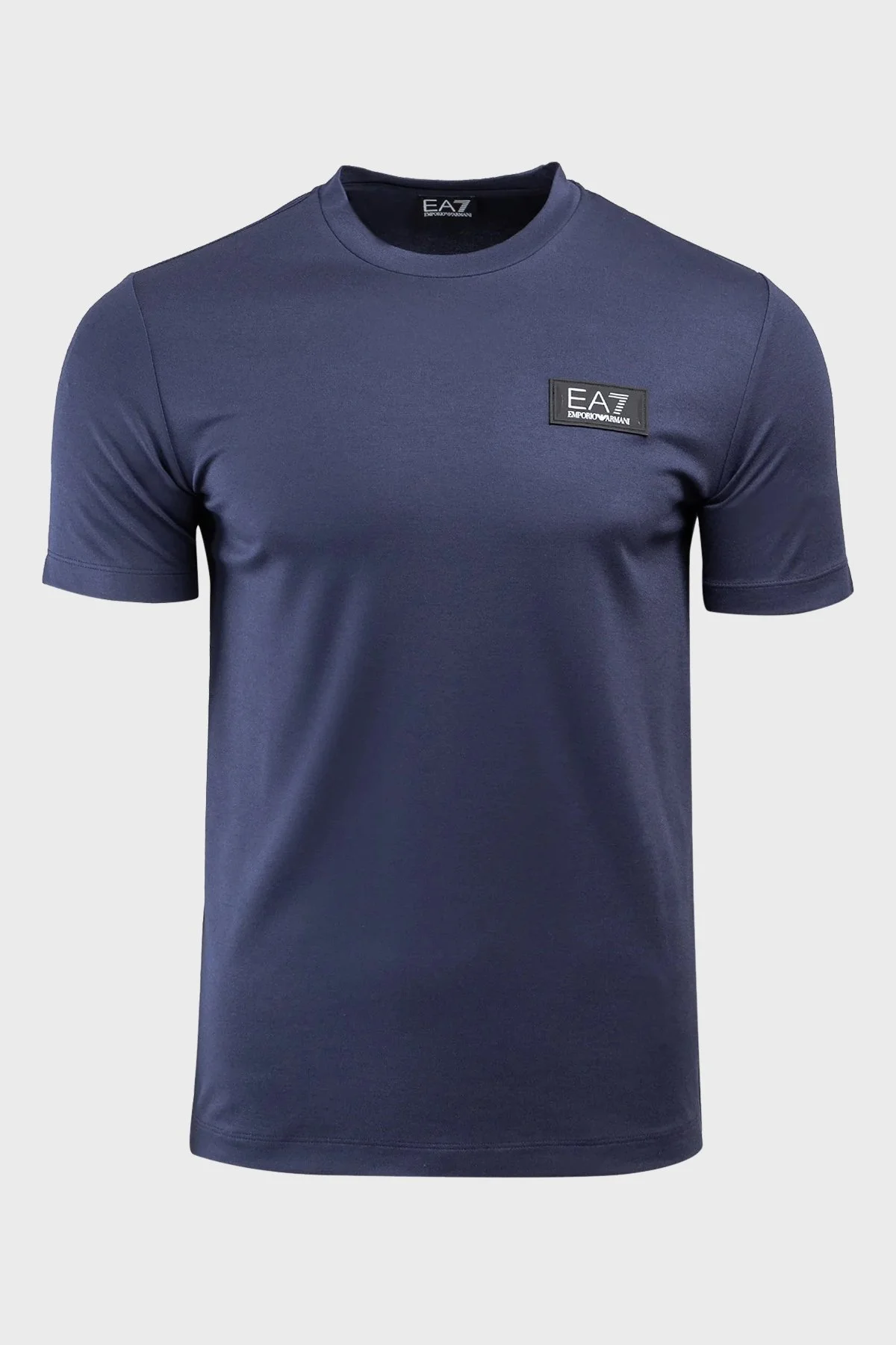 EA7 Slim Fit Logolu Bisiklet Yaka Erkek T Shirt 3DPT72 PJUJZ 1554 LACİVERT - 5