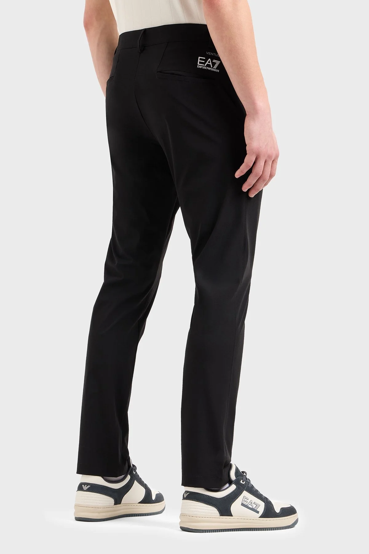 EA7 Slim Fit Normal Bel Dar Paça Erkek Pantolon 7M000509 AF14589 UC001 SİYAH - 2