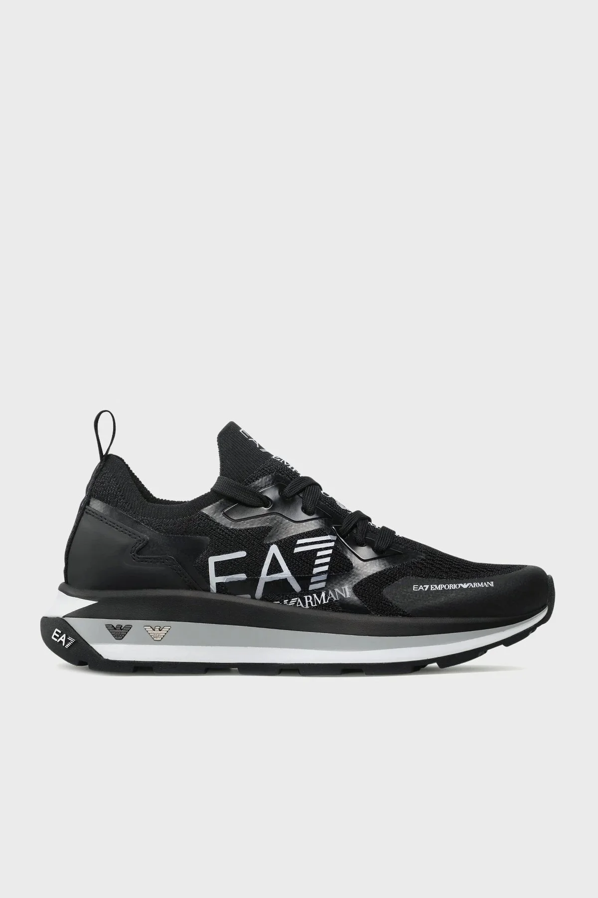 EA7 Sneaker Unisex Ayakkabı X8X113 XK269 A120 SİYAH - 1