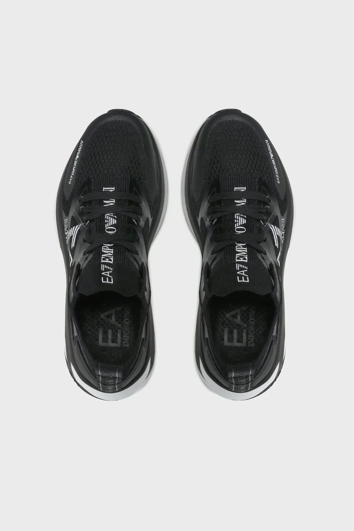 EA7 Sneaker Unisex Ayakkabı X8X113 XK269 A120 SİYAH - 6