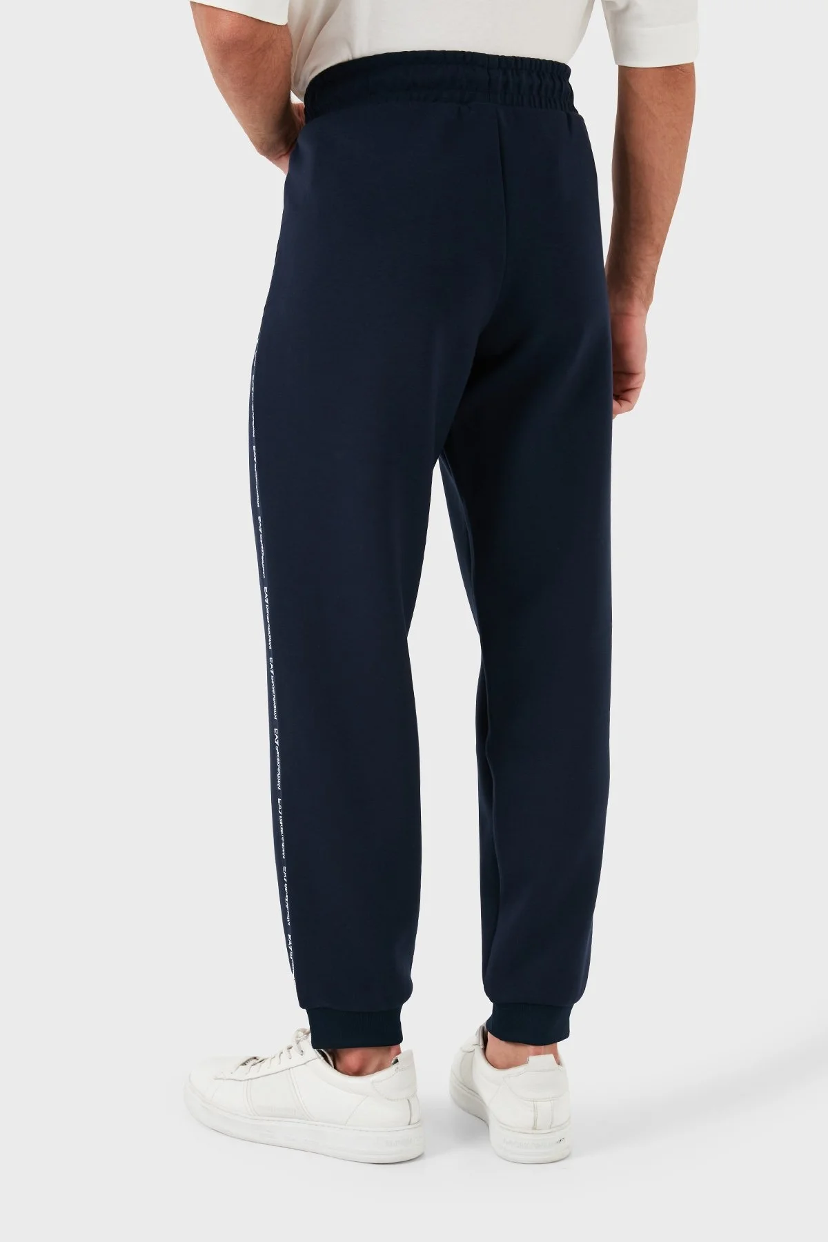 EA7 Streç Logolu Spor Erkek Pantolon 6DPP95 PJZZZ 1576 LACİVERT - 12