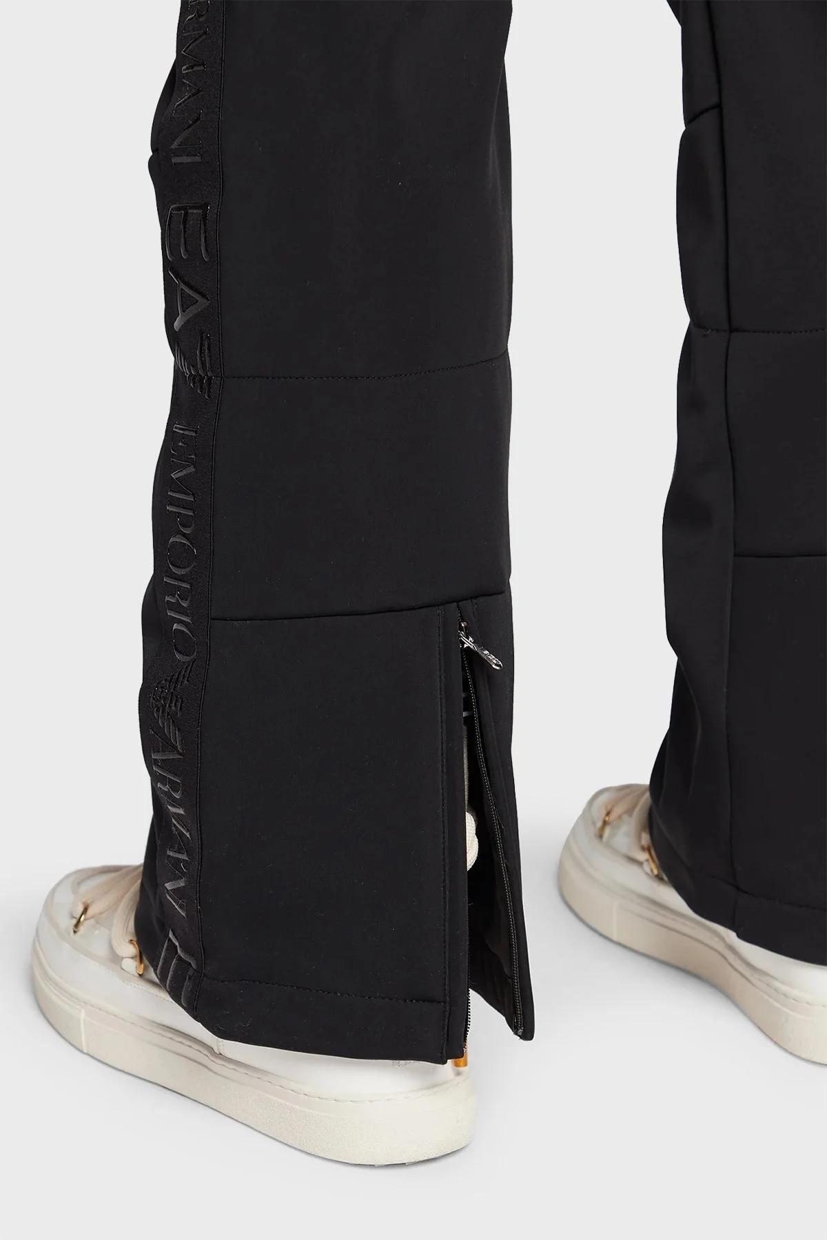 EA7 Su Geçirmez Çıkarılabilir Kapüşonlu Kayak Tulumu Bayan Kayak Takımı 6LTD02 TN8HZ 1200 SİYAH - 8