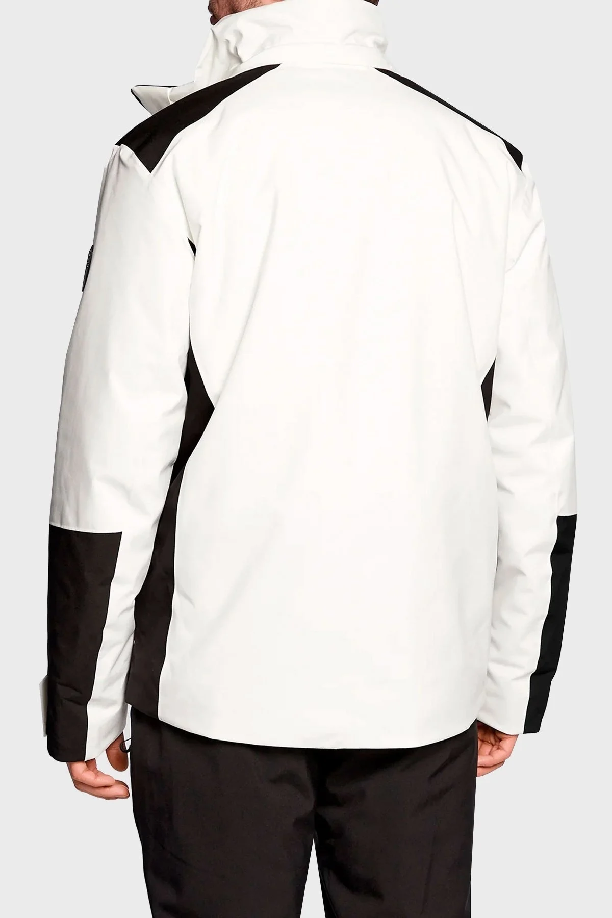 EA7 Su Geçirmez Termal Çıkarılabilir Kapüşonlu Şişme Erkek Mont 6LPG08 PN45Z 1150 BEYAZ - 2