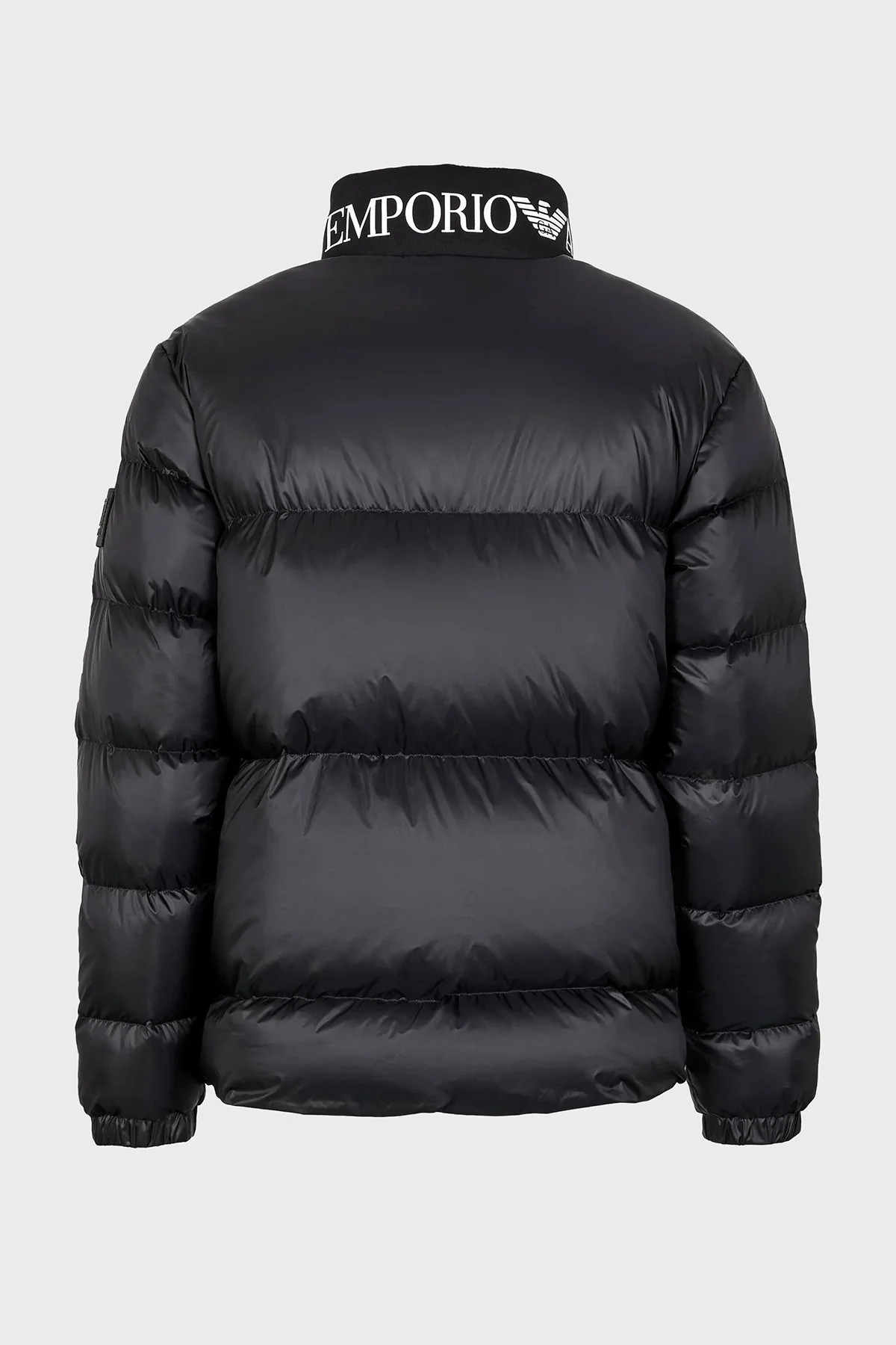 EA7 Suya Dayanıklı Regular Fit Kuş Tüyü Dolgulu Şişme Erkek Mont 6RPB33 PNEOZ 1200 SİYAH - 2