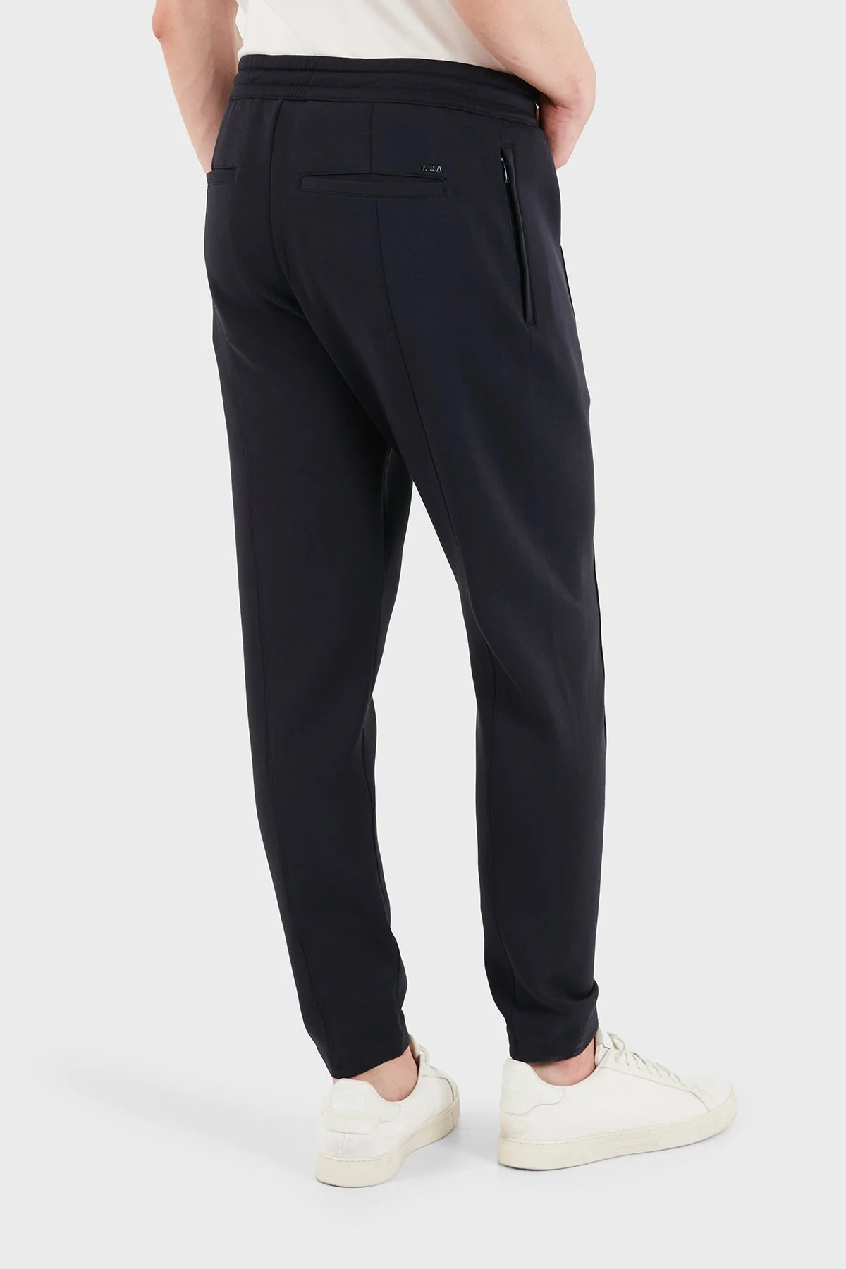 Empori Armani Çimalı Regular Fit Lastikli Paça Jogger Erkek Pantolon EM003051 AF10013 UB118 LACİVERT - 3