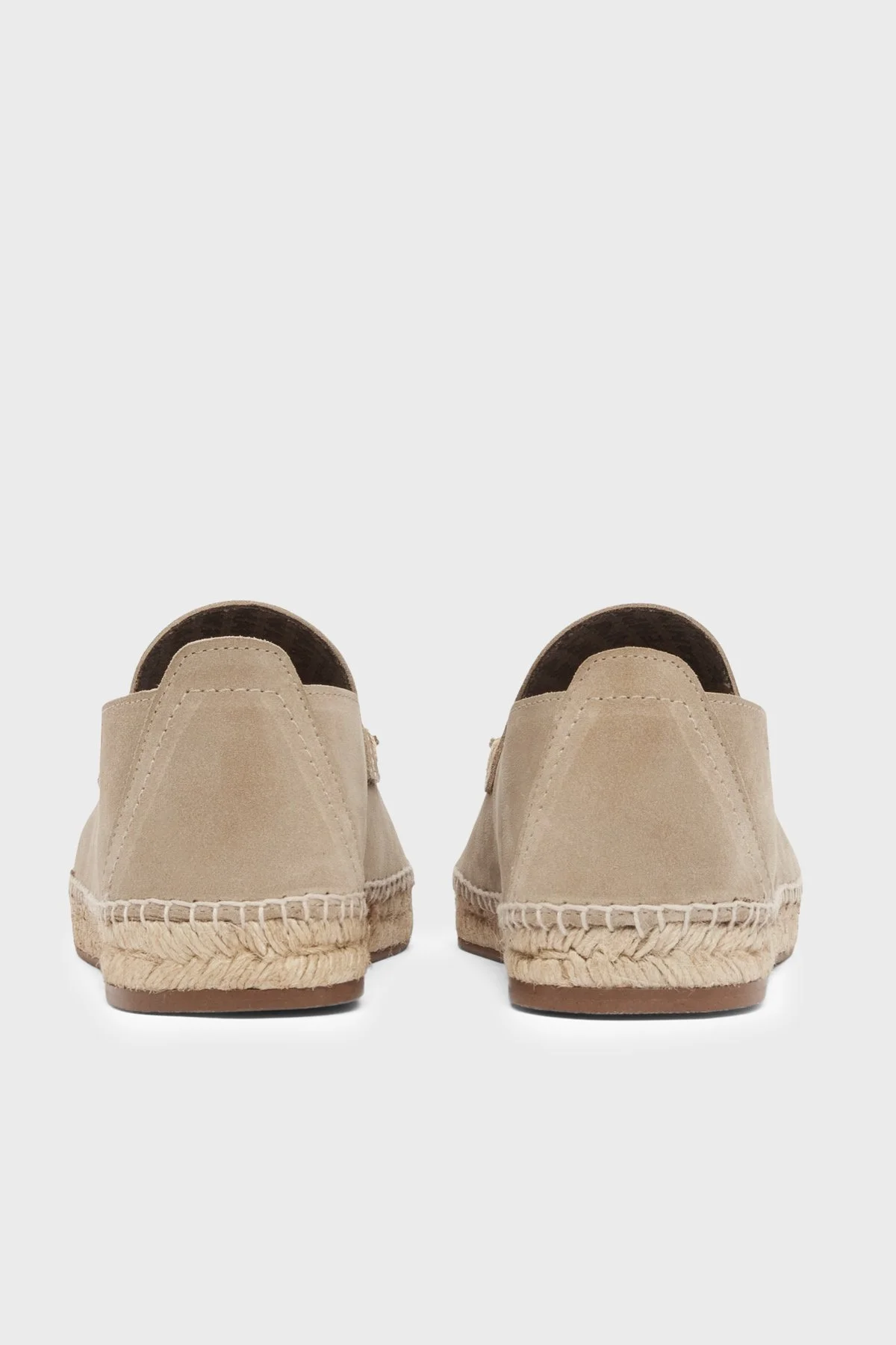 Emporio Armani % 100 Deri Erkek Espadril EM005854 AF23967 U6092 VİZON - 5