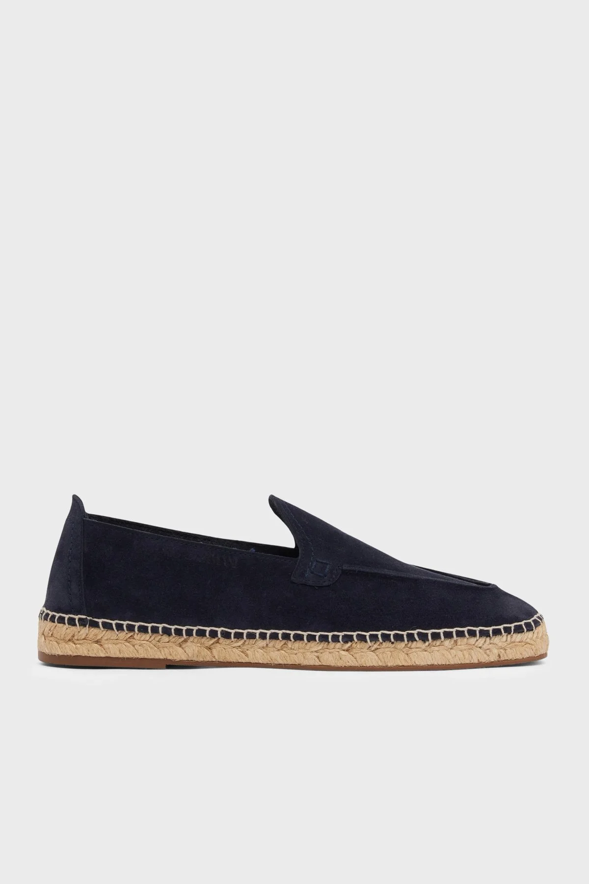 Emporio Armani % 100 Deri Erkek Espadril EM005854 AF23967 UB117 LACİVERT - 1