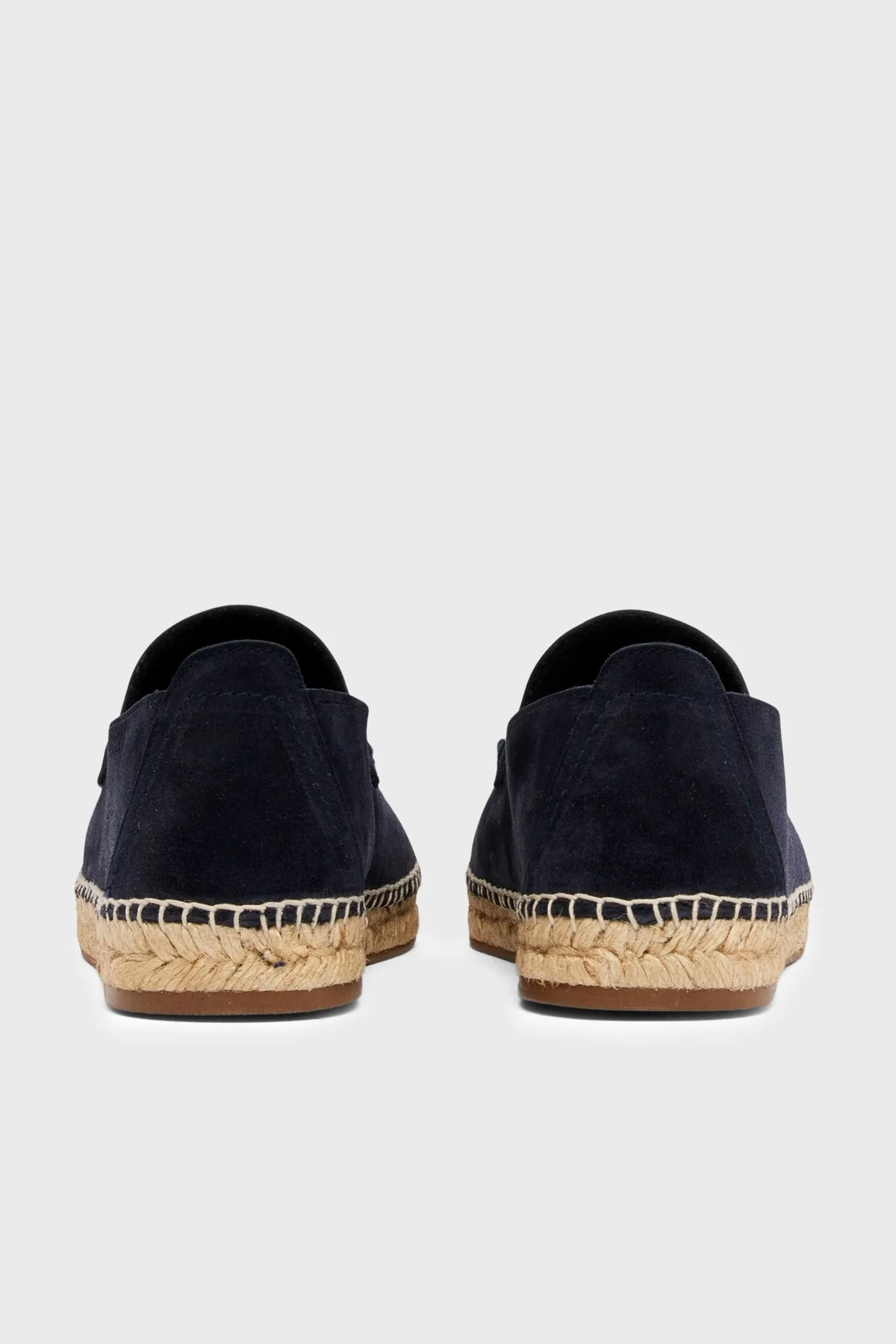 Emporio Armani % 100 Deri Erkek Espadril EM005854 AF23967 UB117 LACİVERT - 6